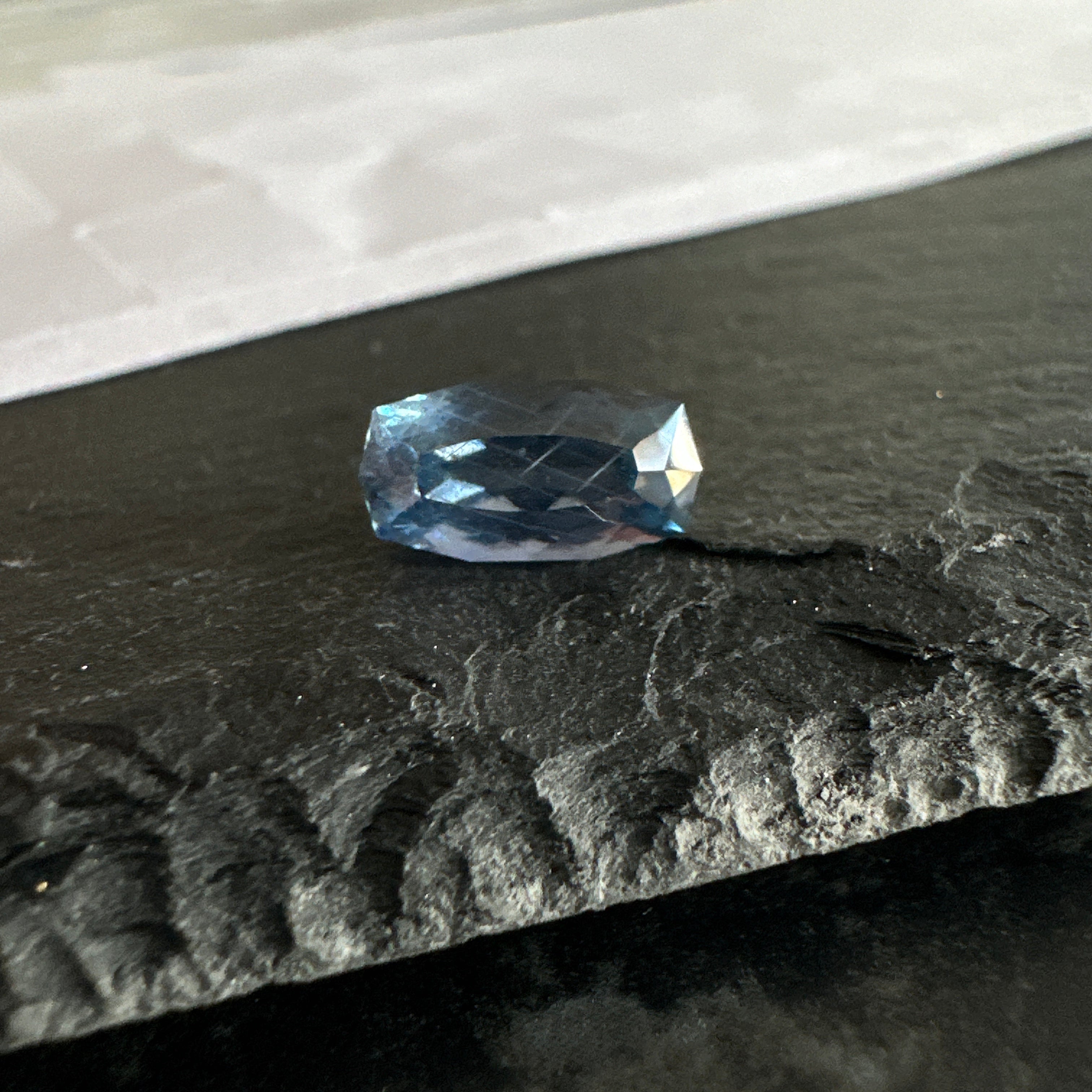 Precision Cut Sapphire, 2.02ct, Umba Valley, Tanzania. Untreated Unheated