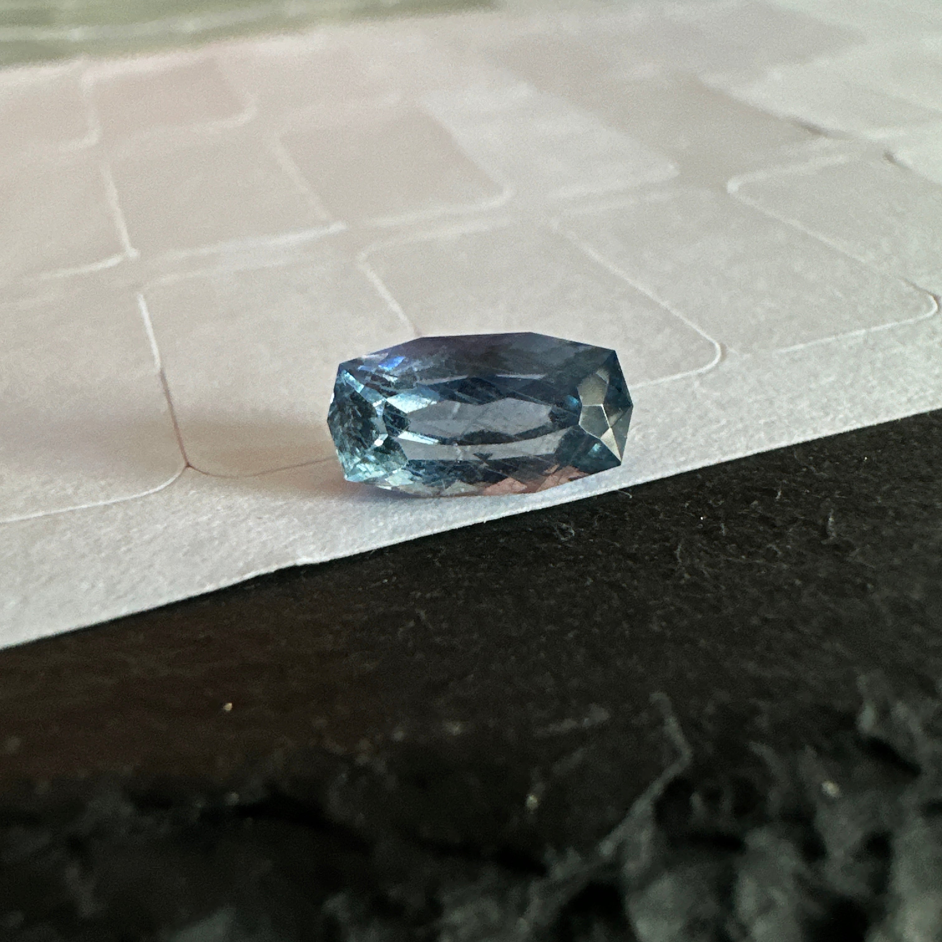 Precision Cut Sapphire, 2.02ct, Umba Valley, Tanzania. Untreated Unheated