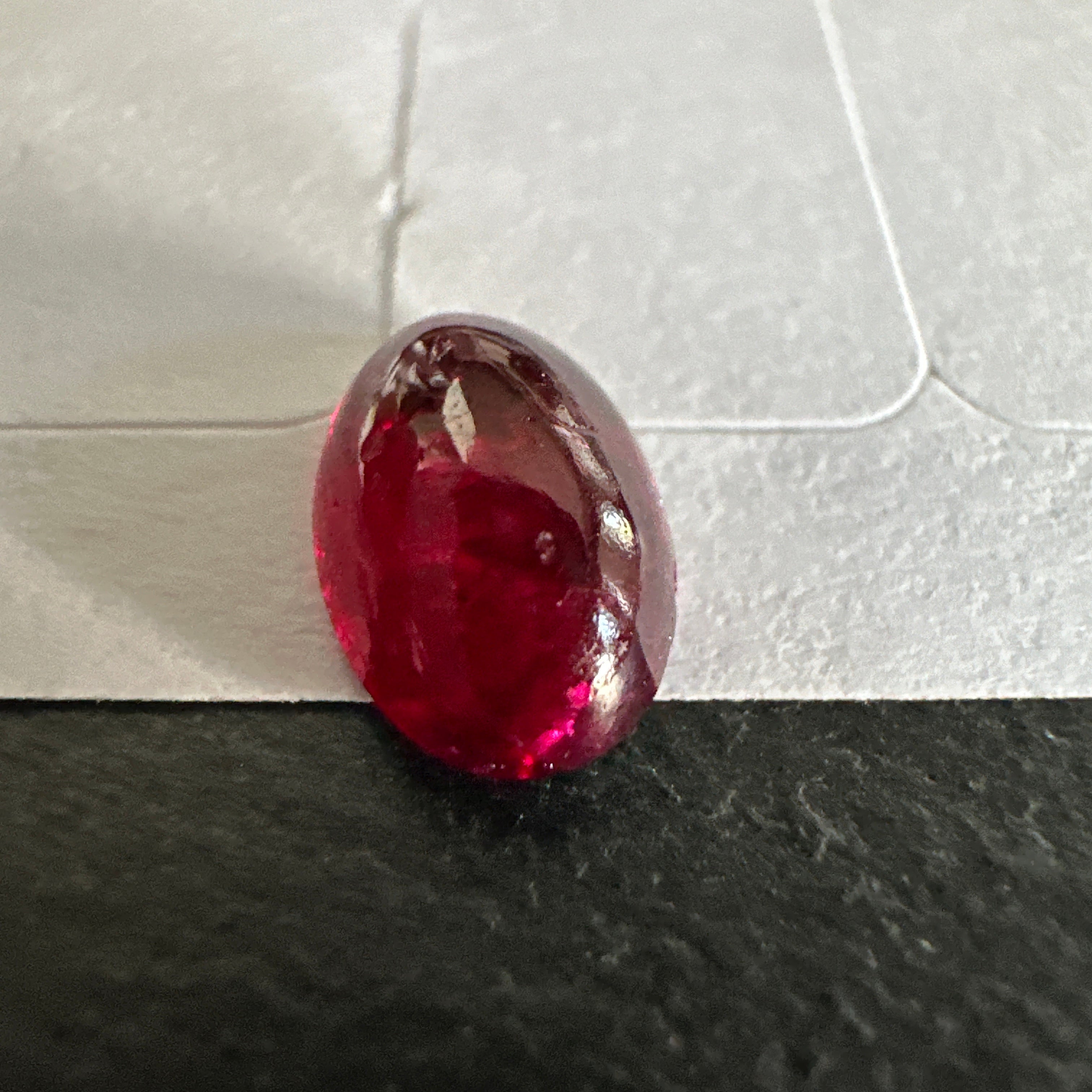 Ruby, 1.65ct, Tanzania. Untreated Unheated