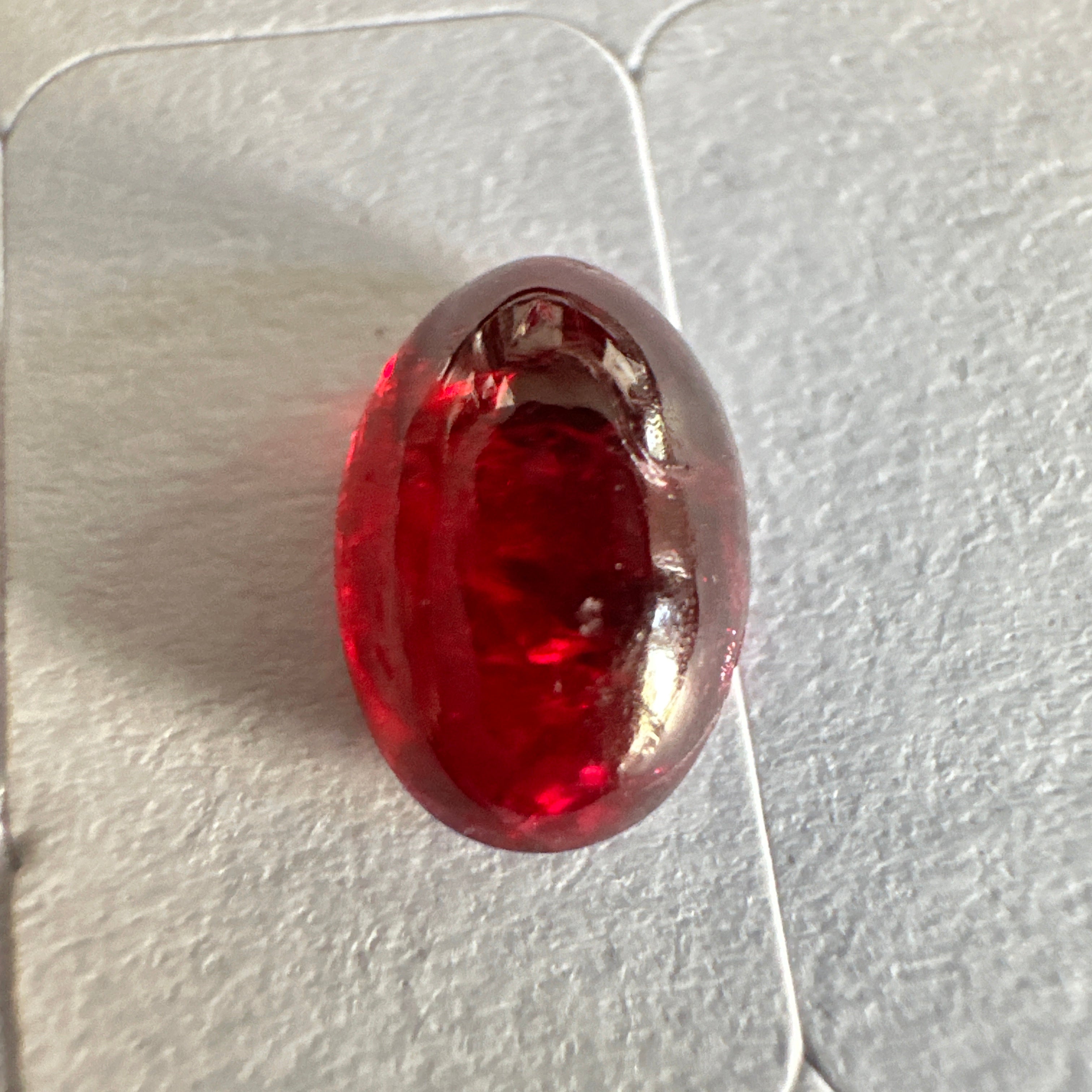 Ruby, 1.65ct, Tanzania. Untreated Unheated