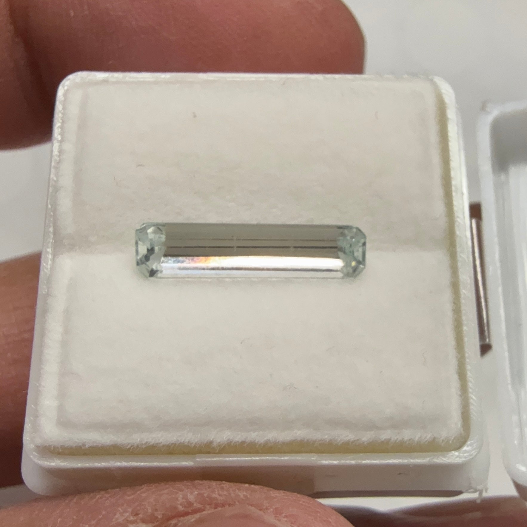 Aquamarine, 1.25ct, Zambia, Unheated Untreated