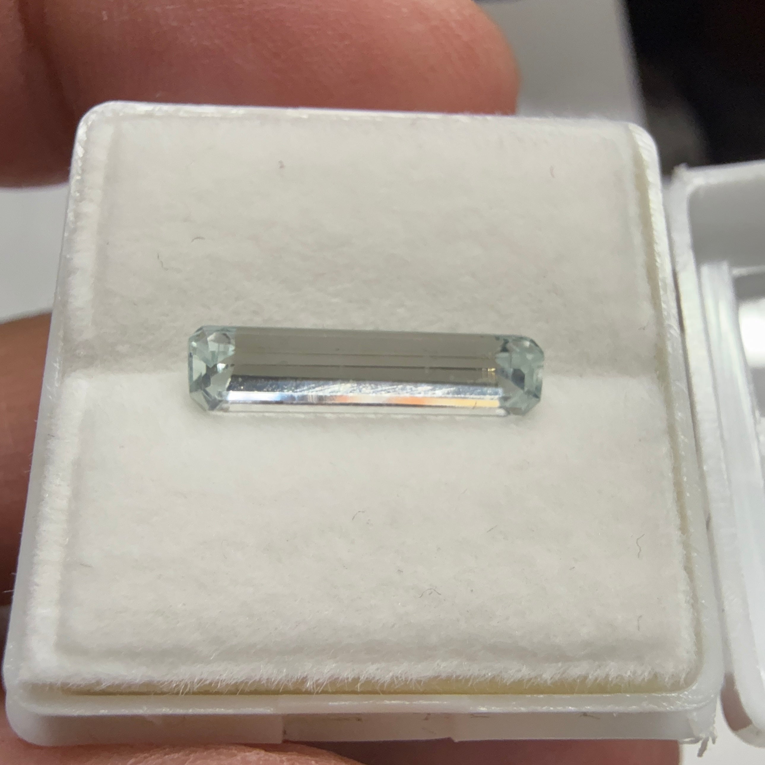 Aquamarine, 1.25ct, Zambia, Unheated Untreated