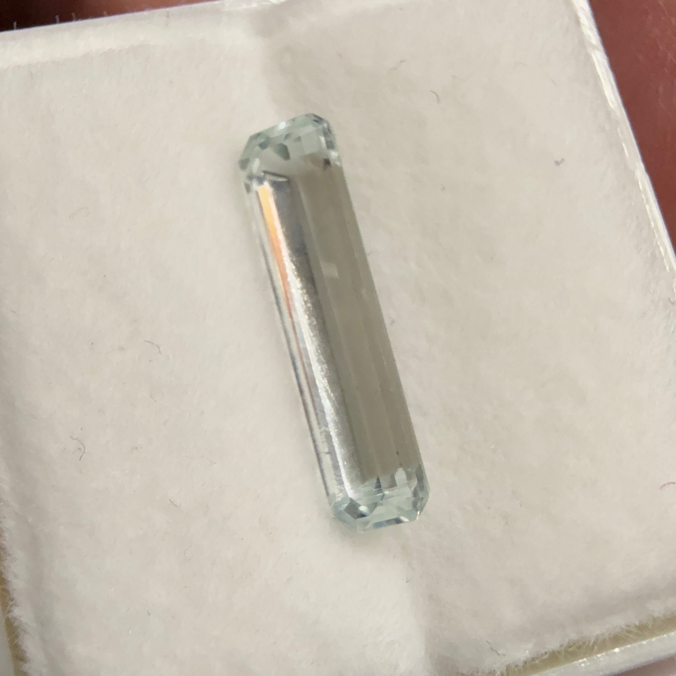 Aquamarine, 1.25ct, Zambia, Unheated Untreated