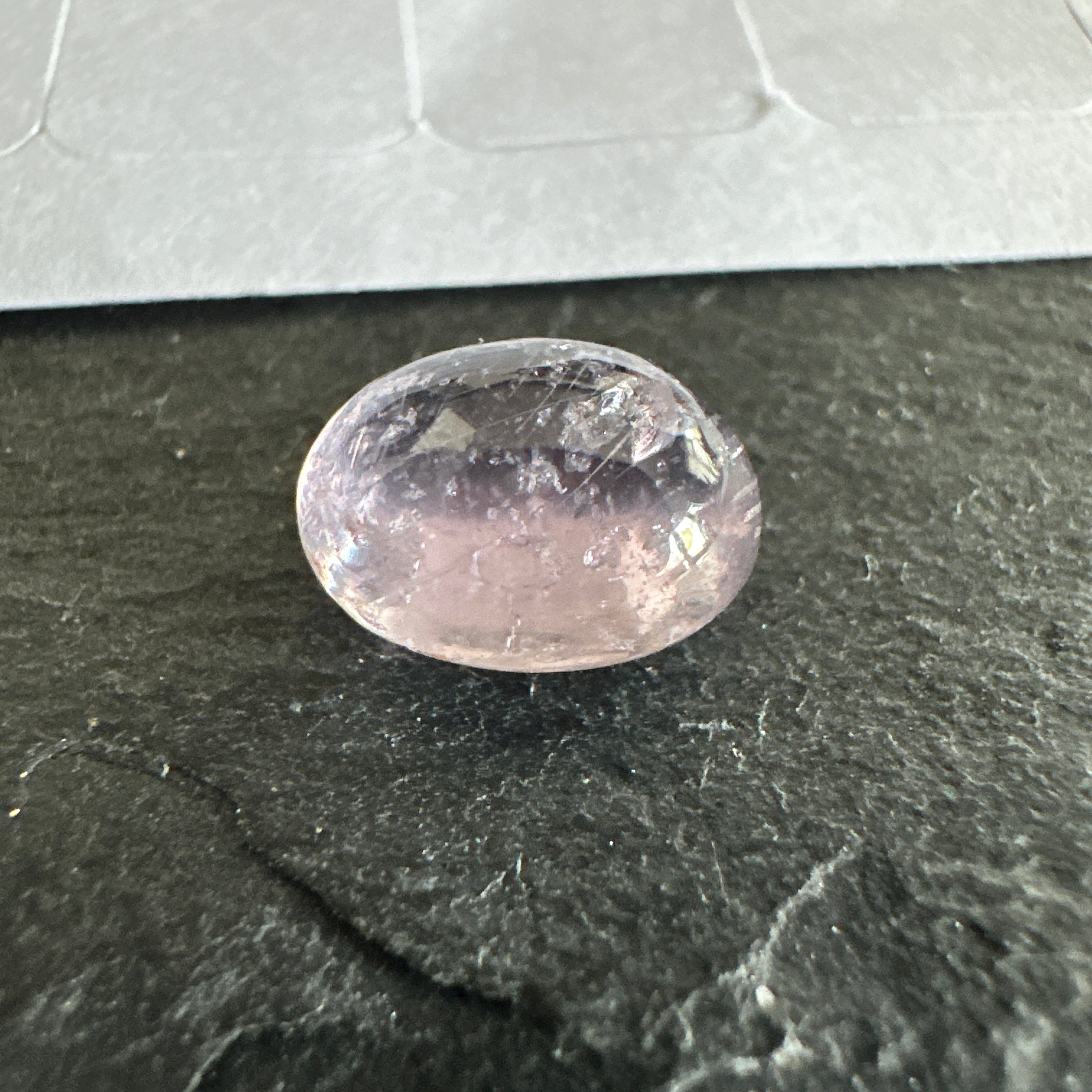 Sapphire Cabochon, 3.49ct, Umba Valley, Tanzania. Untreated Unheated.