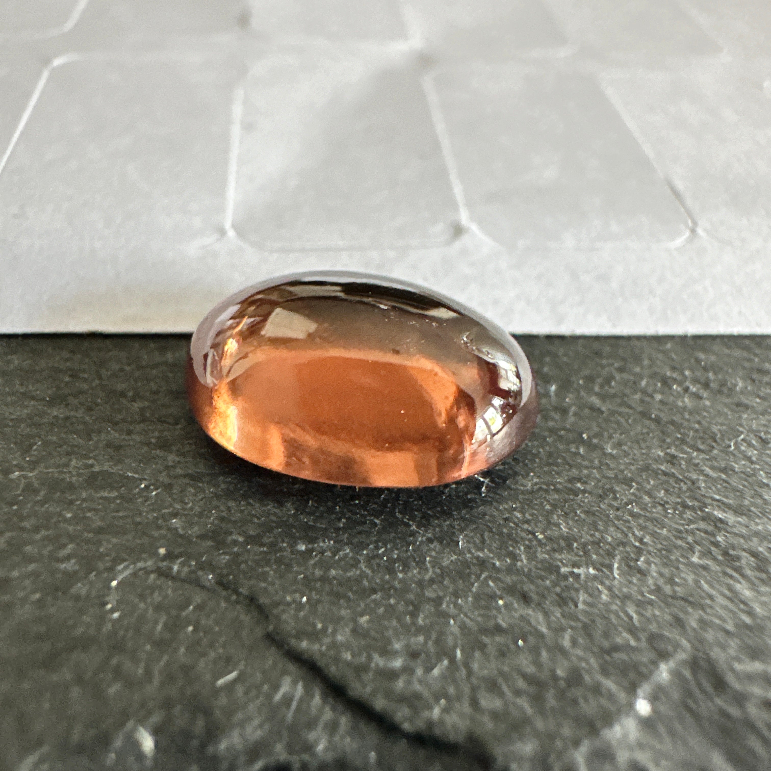 Colour Shifting Umba Sapphire Cab, 5.33ct, can be used as a cab or faceted into a cut stone, Tanzania, Untreated Unheated.