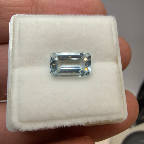 Aquamarine, 1.55ct, Zambia, Unheated Untreated