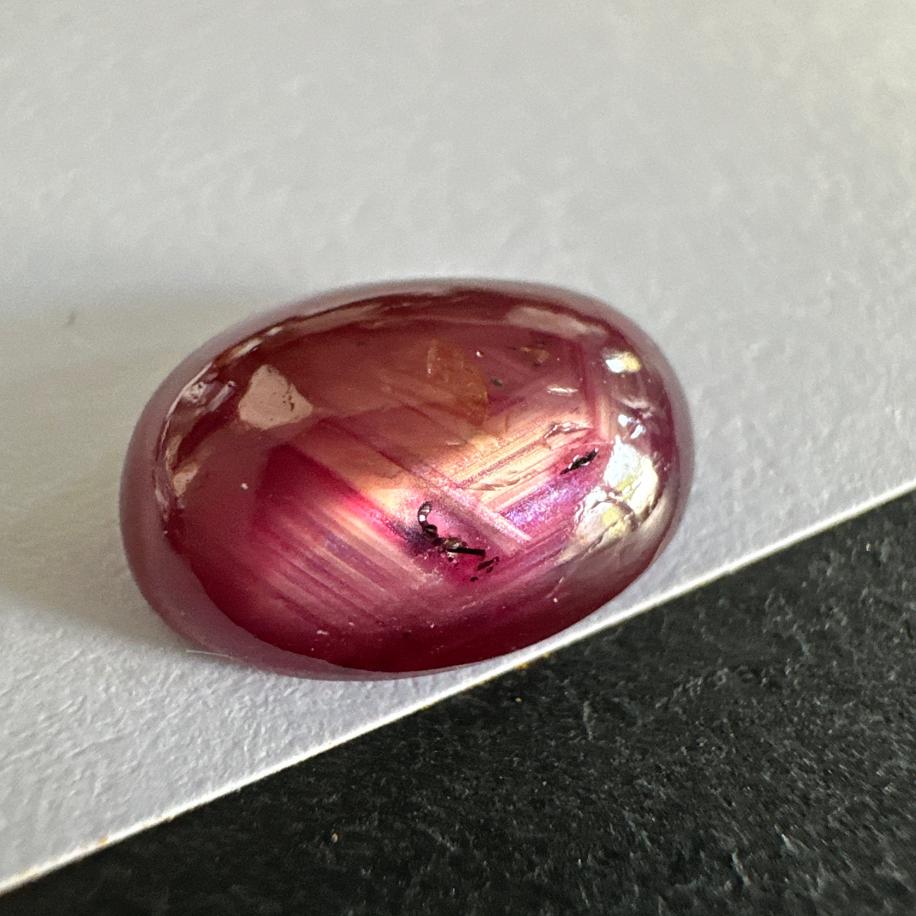 Winza Sapphire Cabochon Cut, 5.85ct, Tanzania, Unheated Untreated