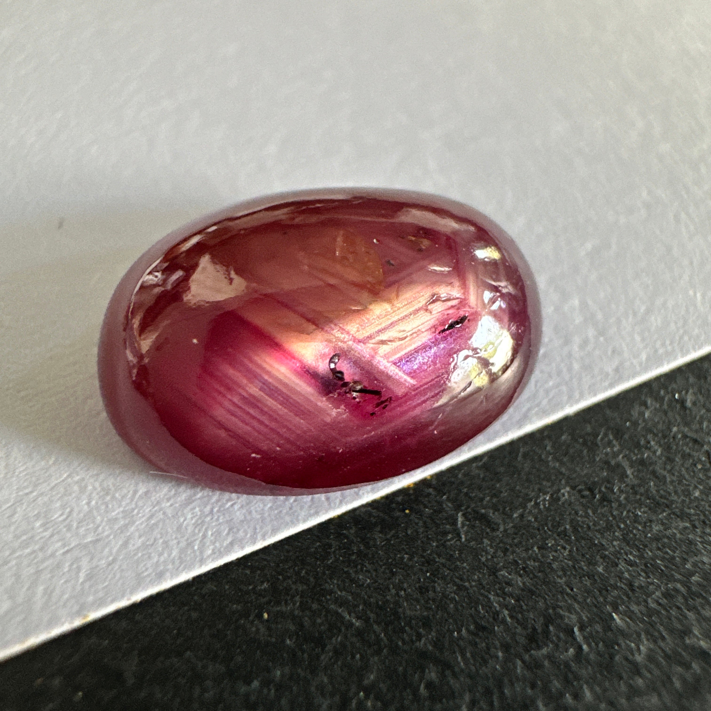 Winza Sapphire Cabochon Cut, 5.85ct, Tanzania, Unheated Untreated