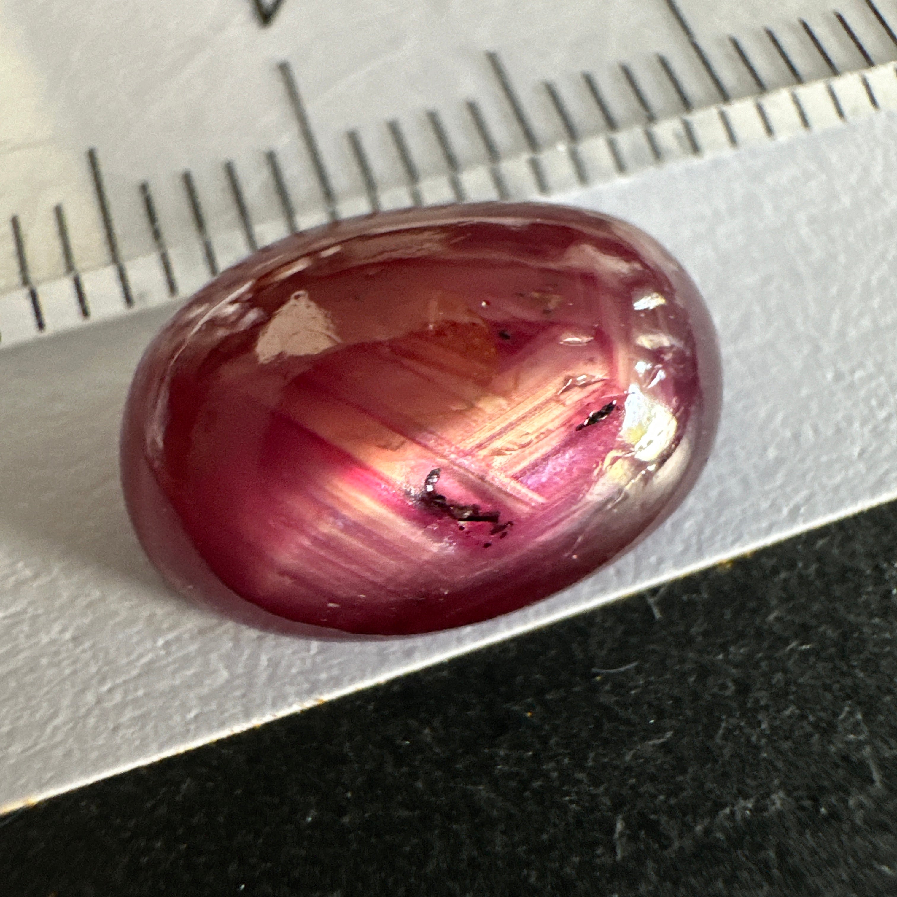 Winza Sapphire Cabochon Cut, 5.85ct, Tanzania, Unheated Untreated