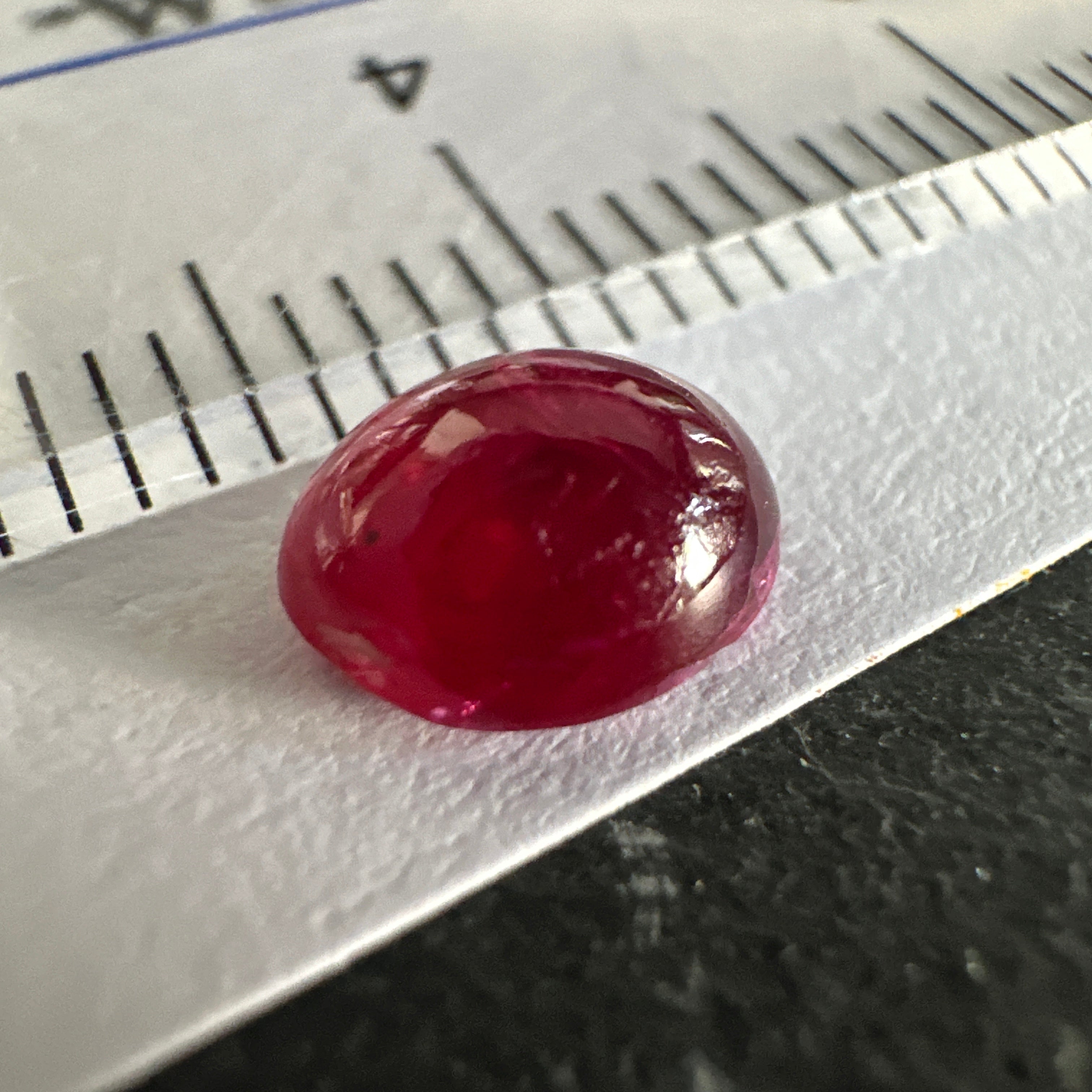 Ruby, 1.23ct, Tanzania. Untreated Unheated