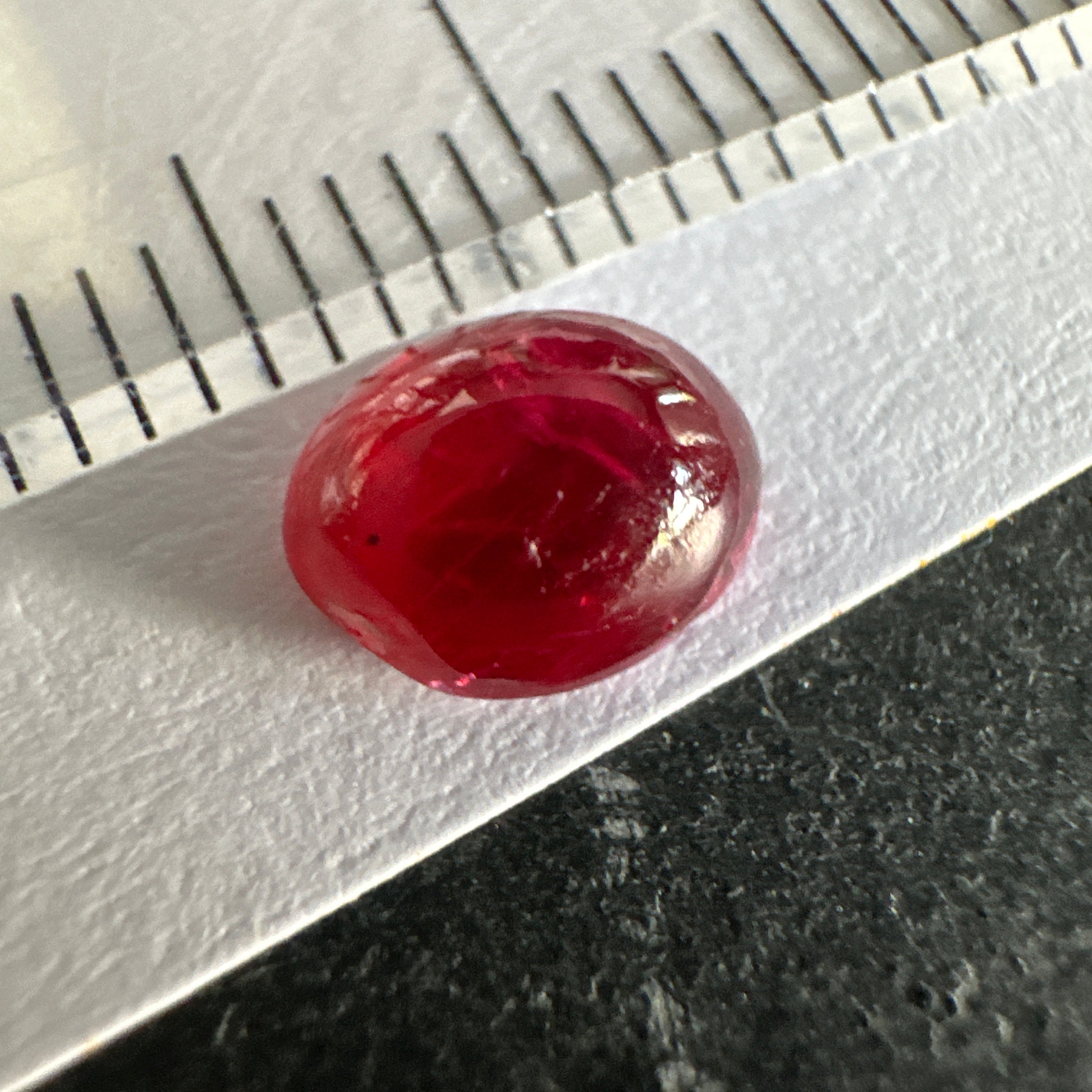 Ruby, 1.23ct, Tanzania. Untreated Unheated