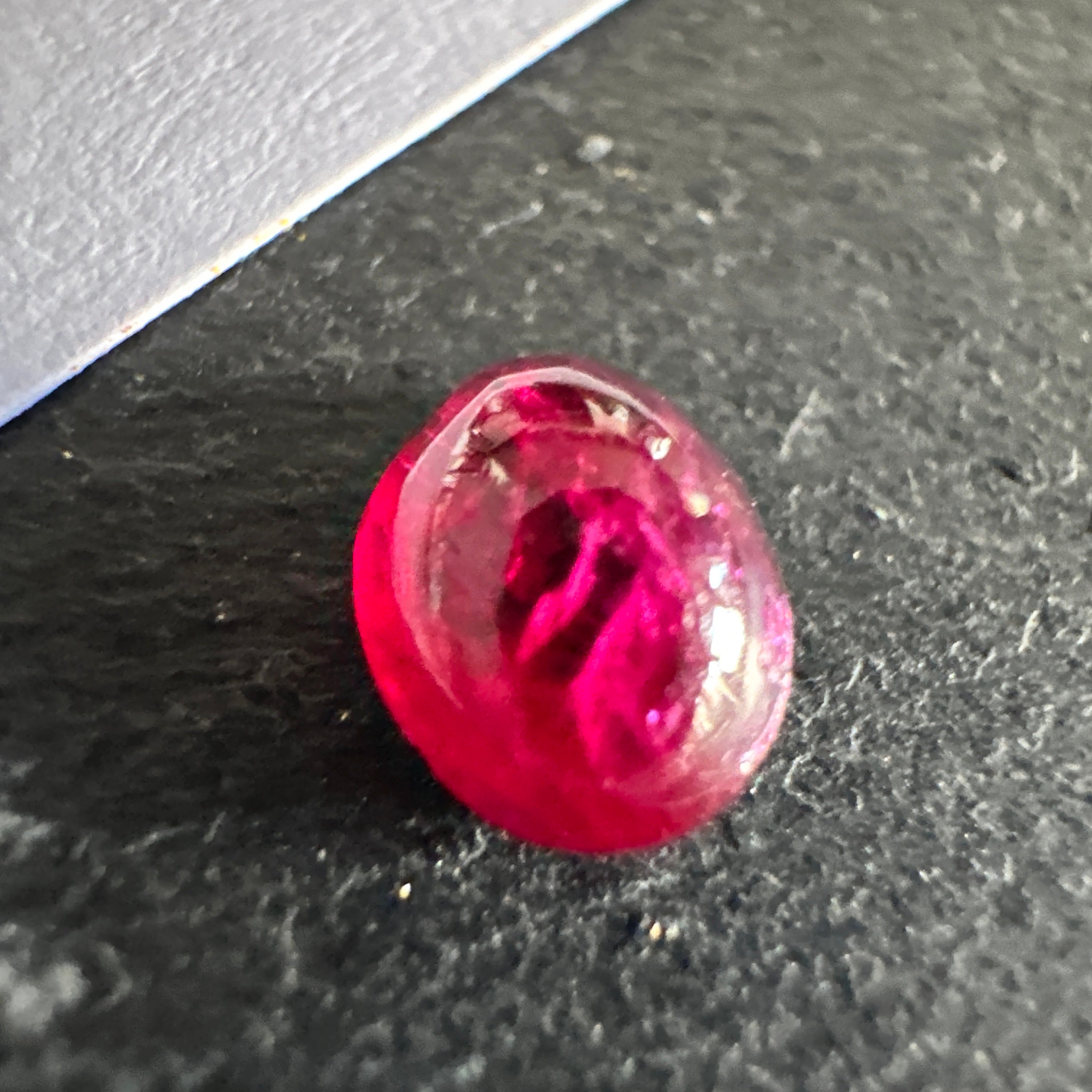 Ruby, 1.23ct, Tanzania. Untreated Unheated