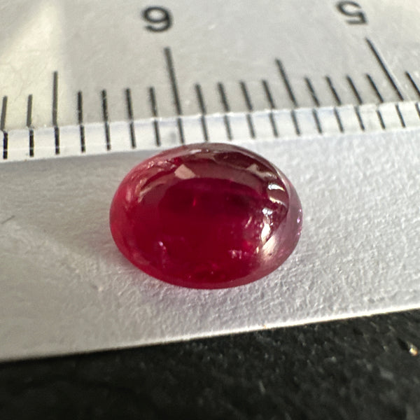 Ruby, 1.23ct, Tanzania. Untreated Unheated