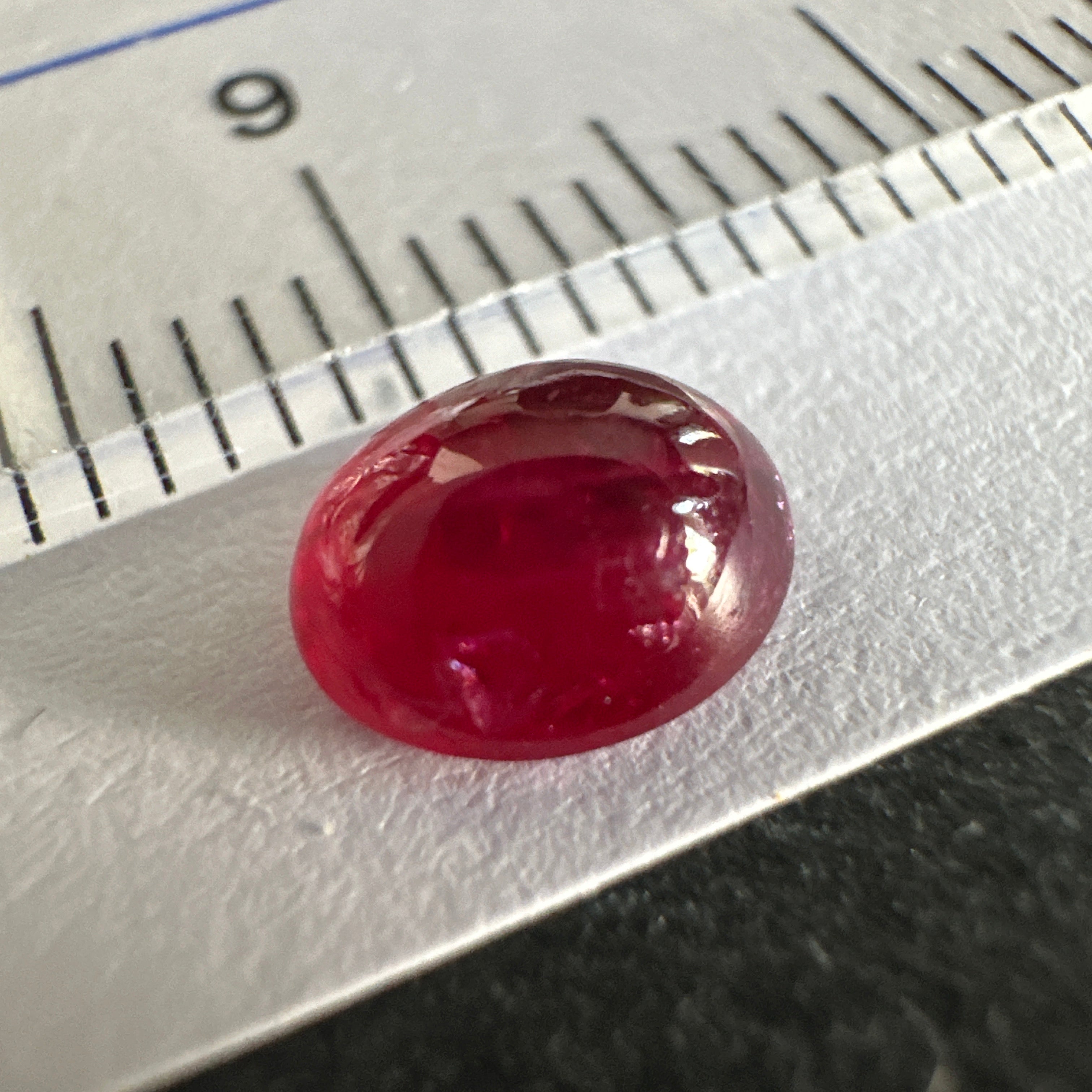 Ruby, 1.23ct, Tanzania. Untreated Unheated