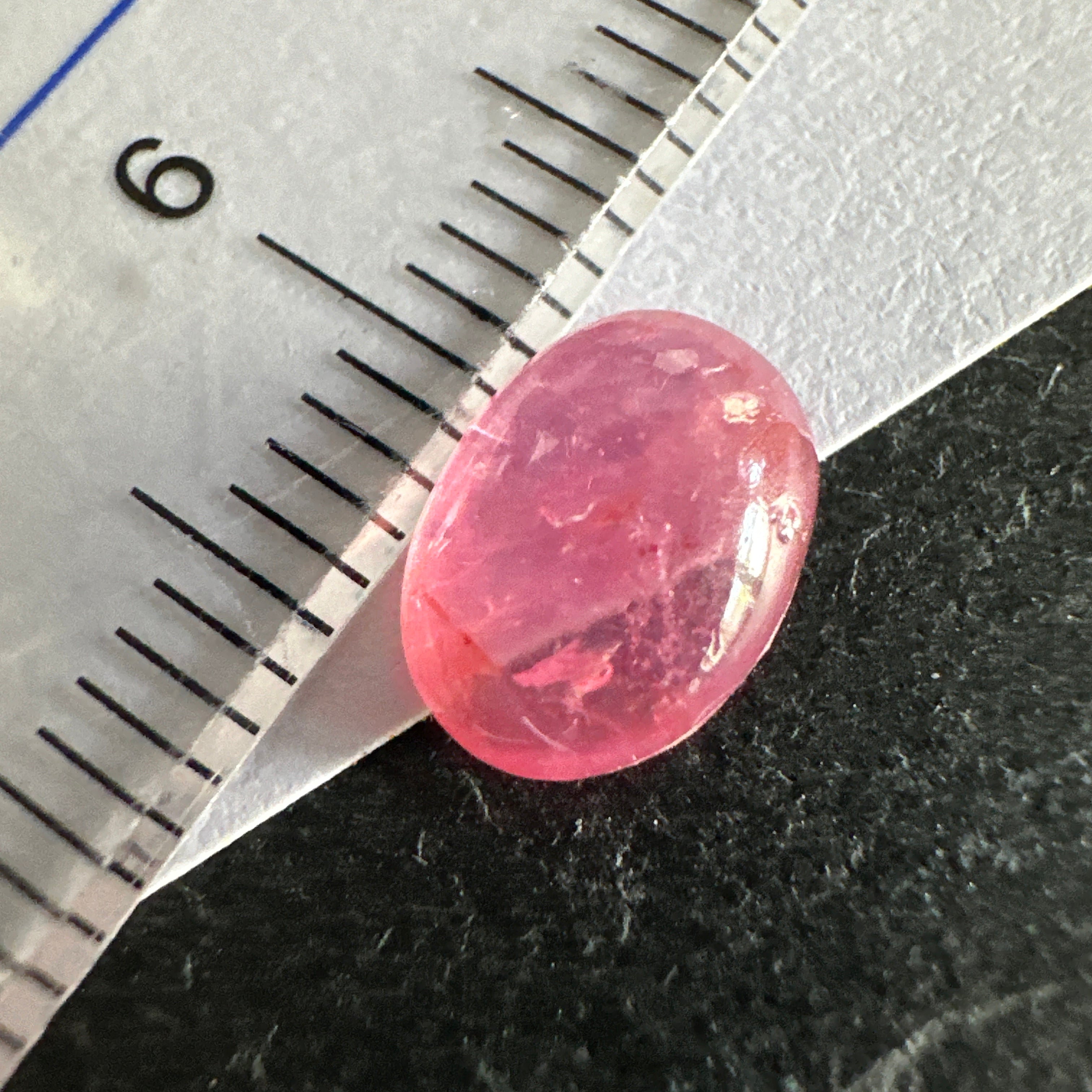 Sapphire Cabochon, 1.65ct, Umba Valley, Tanzania. Untreated Unheated.