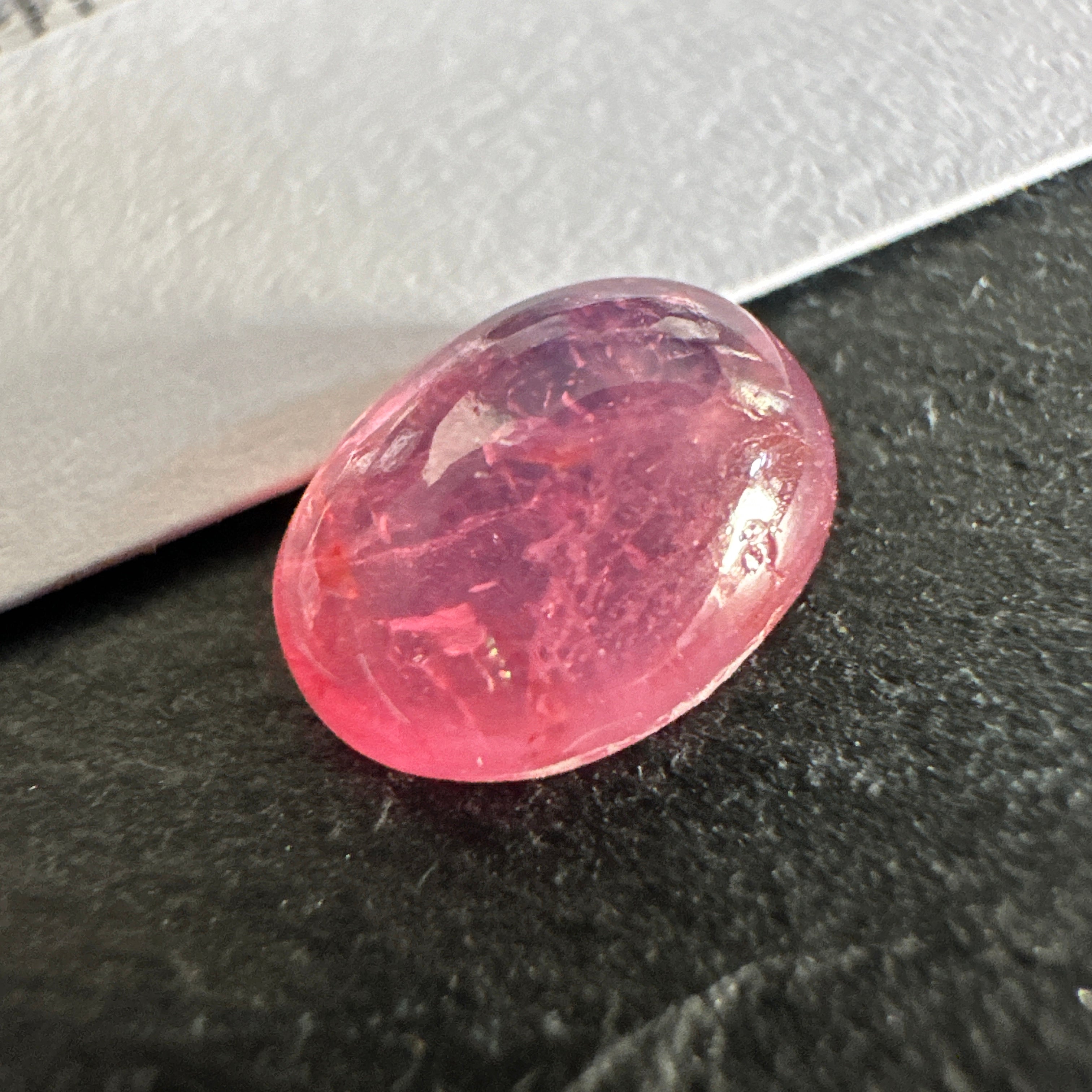 Sapphire Cabochon, 1.65ct, Umba Valley, Tanzania. Untreated Unheated.