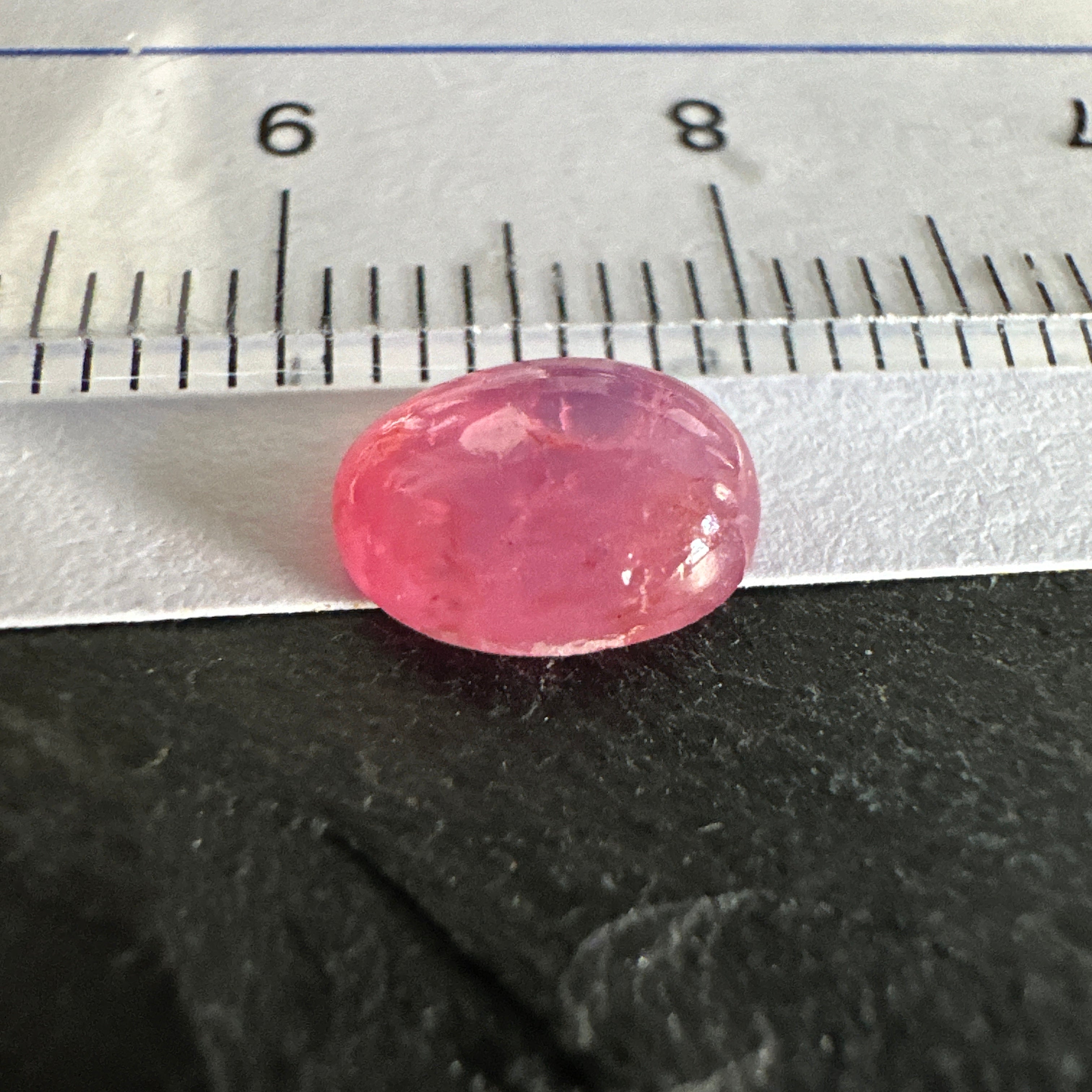 Sapphire Cabochon, 1.65ct, Umba Valley, Tanzania. Untreated Unheated.