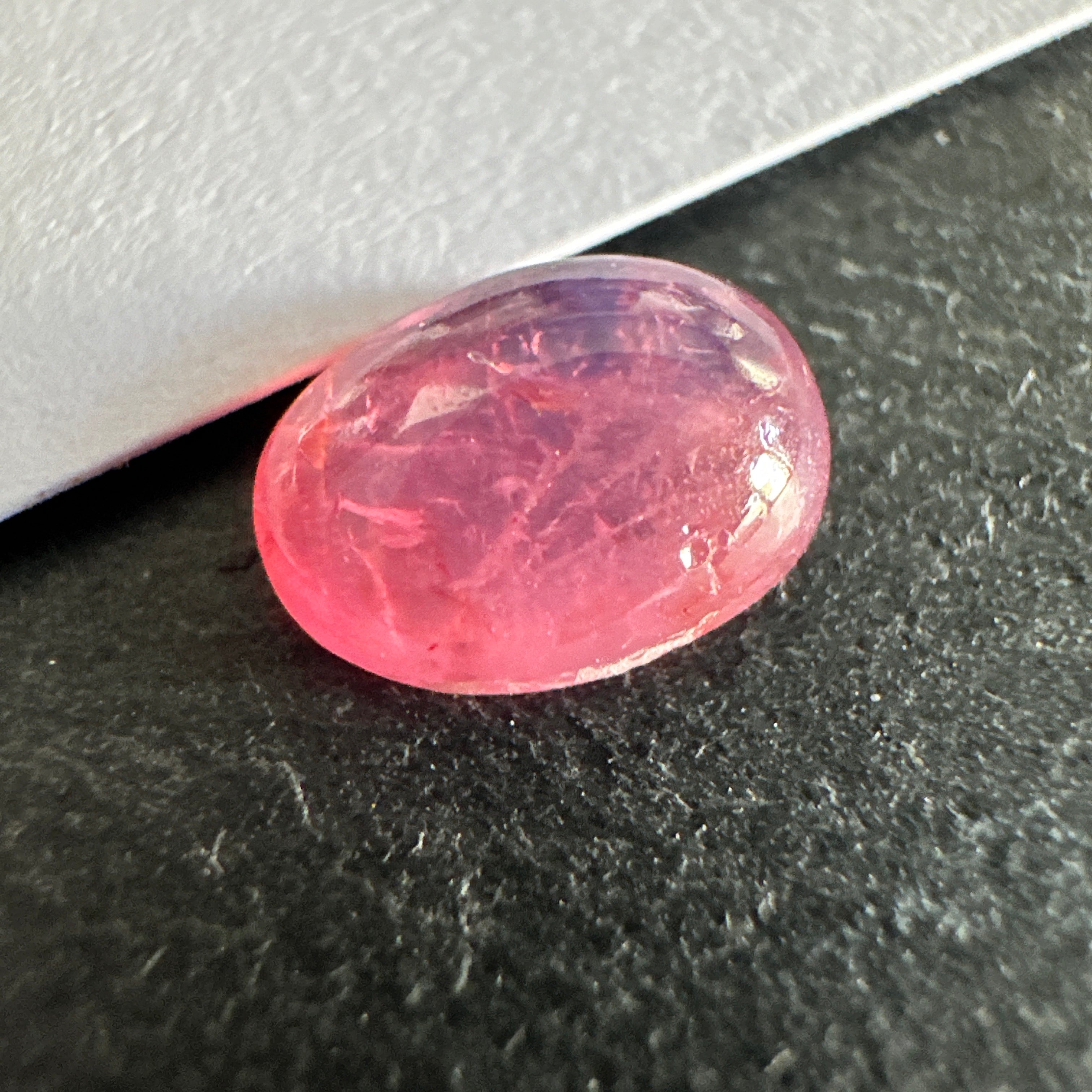 Sapphire Cabochon, 1.65ct, Umba Valley, Tanzania. Untreated Unheated.