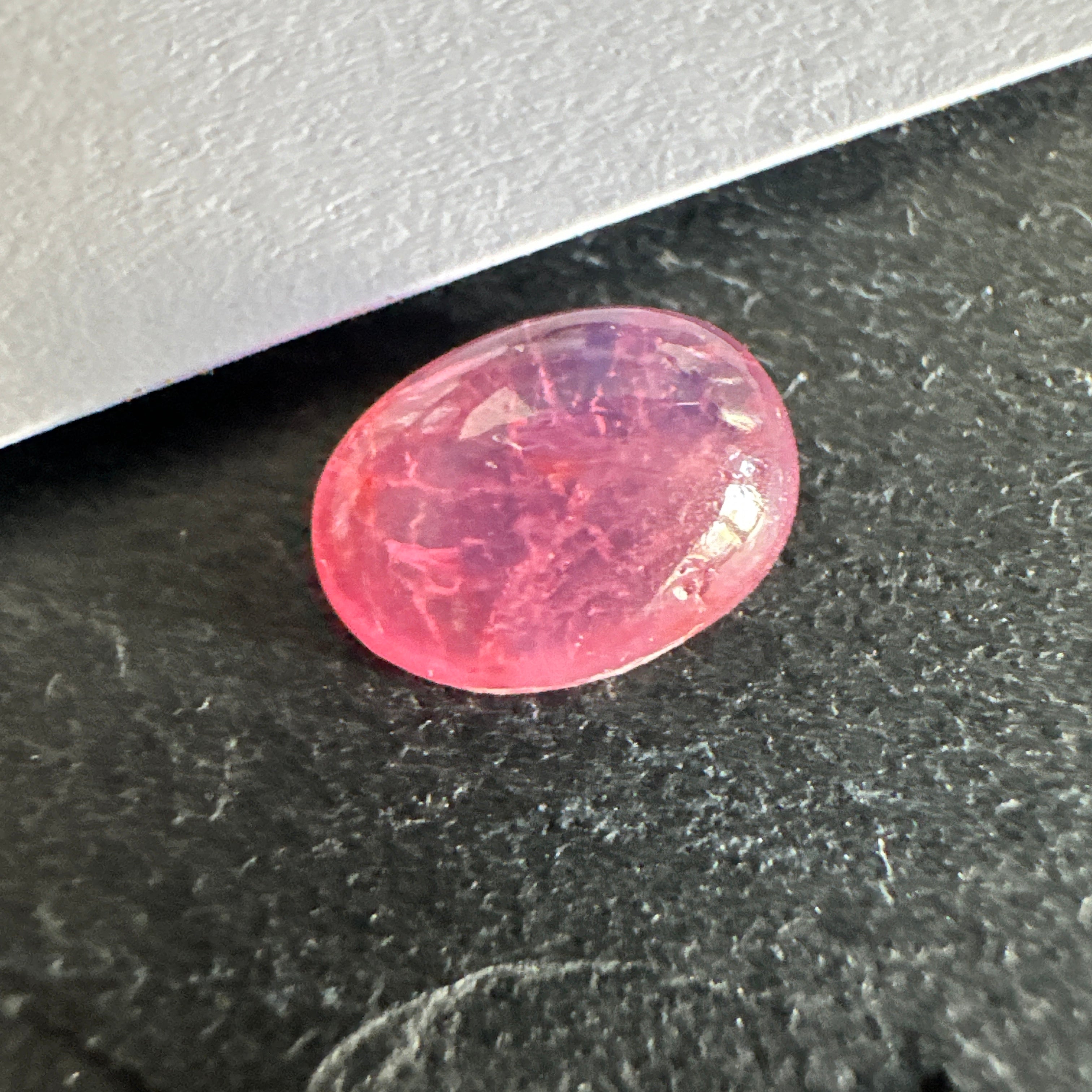 Sapphire Cabochon, 1.65ct, Umba Valley, Tanzania. Untreated Unheated.