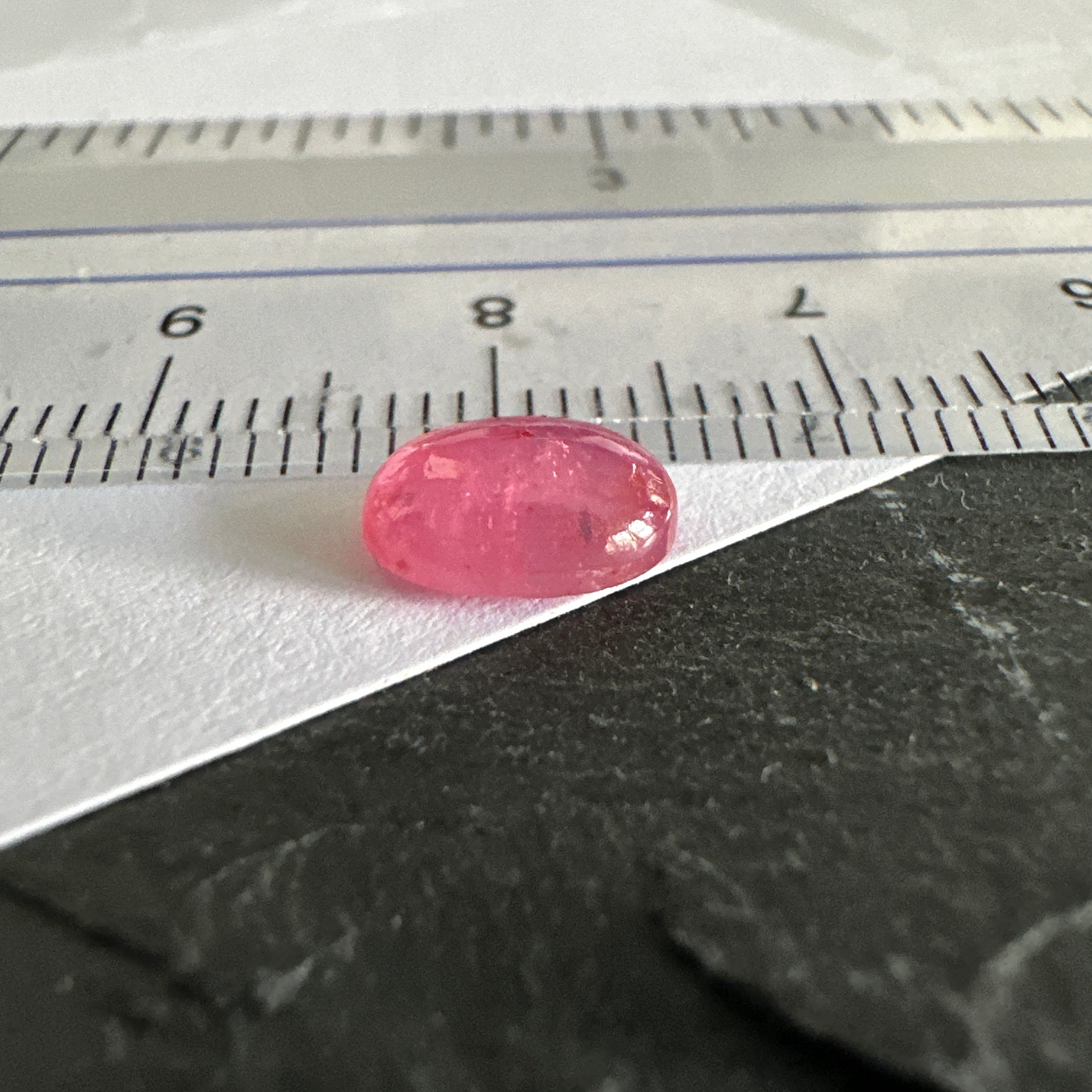 Sapphire Cabochon, 1.65ct, Umba Valley, Tanzania. Untreated Unheated.