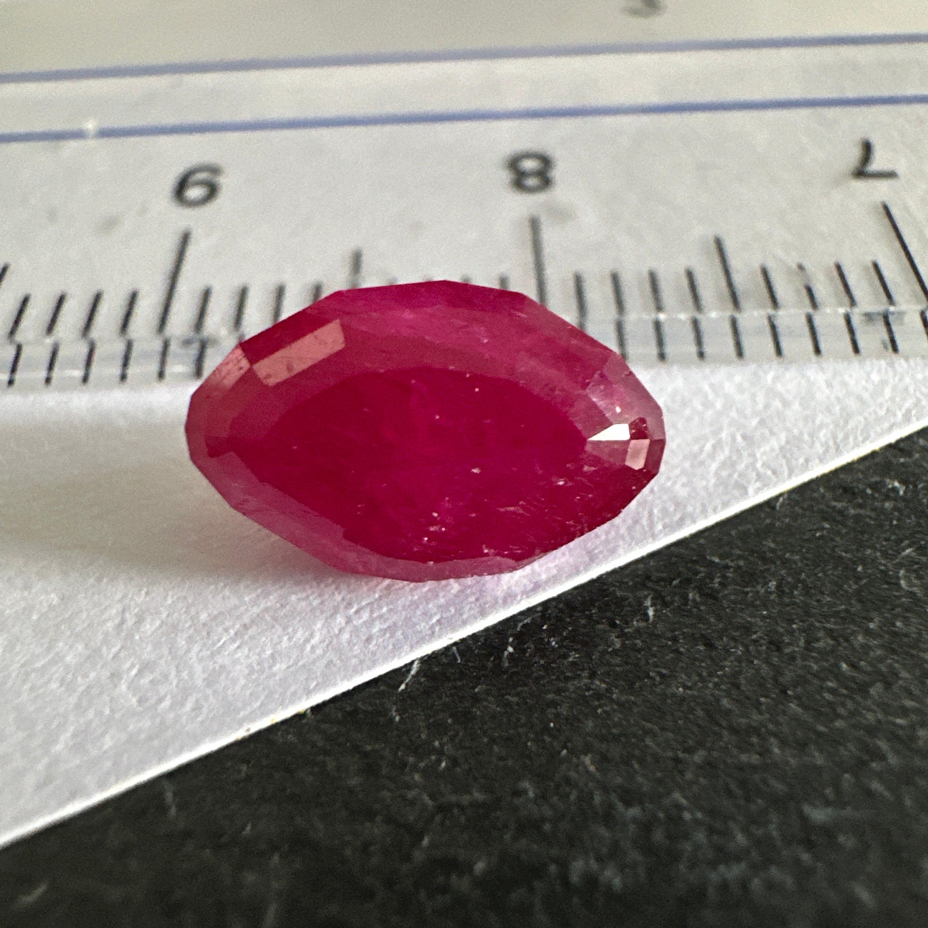 Ruby, 2.79ct, Longido Mines, Tanzania, Untreated Unheated