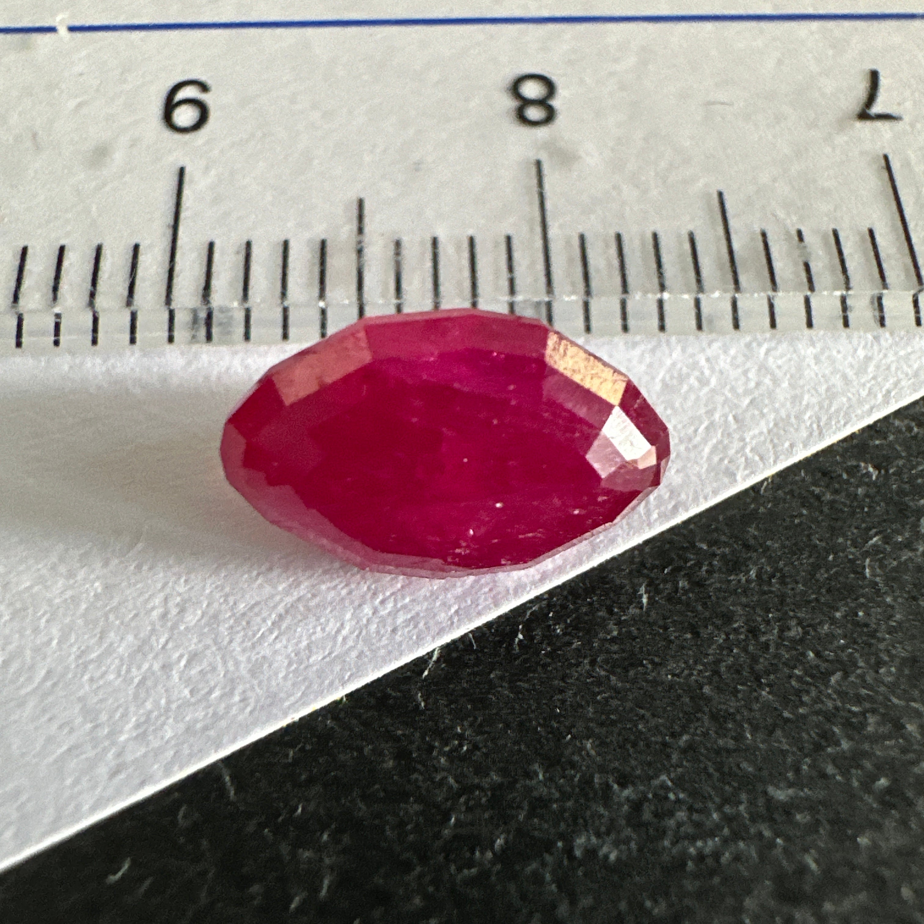 Ruby, 2.79ct, Longido Mines, Tanzania, Untreated Unheated