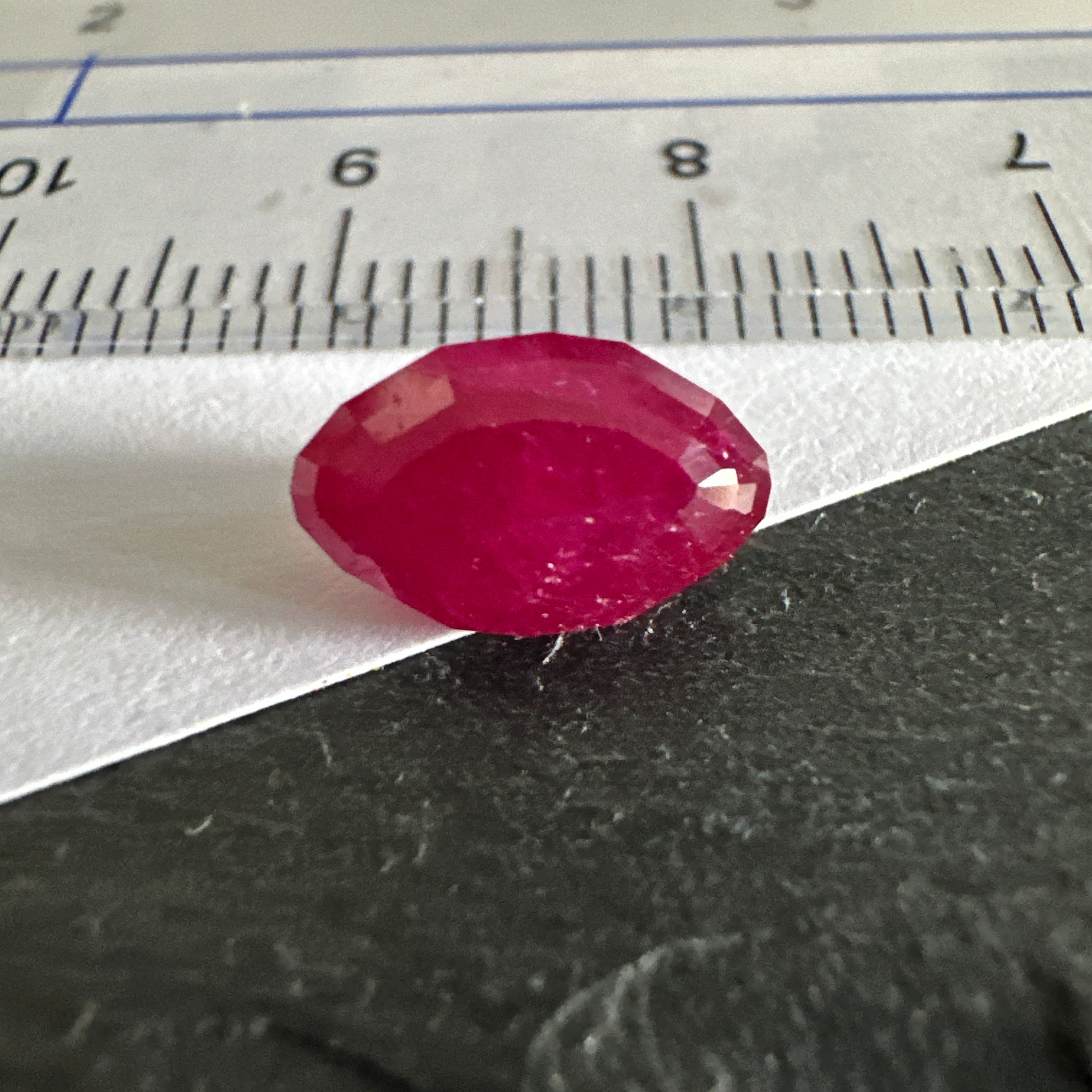 Ruby, 2.79ct, Longido Mines, Tanzania, Untreated Unheated