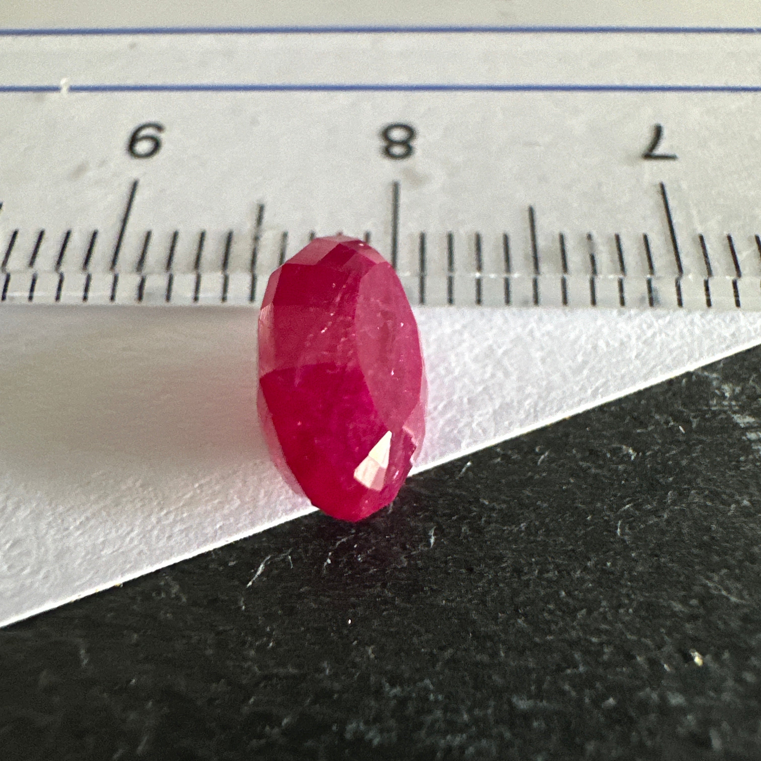 Ruby, 2.79ct, Longido Mines, Tanzania, Untreated Unheated