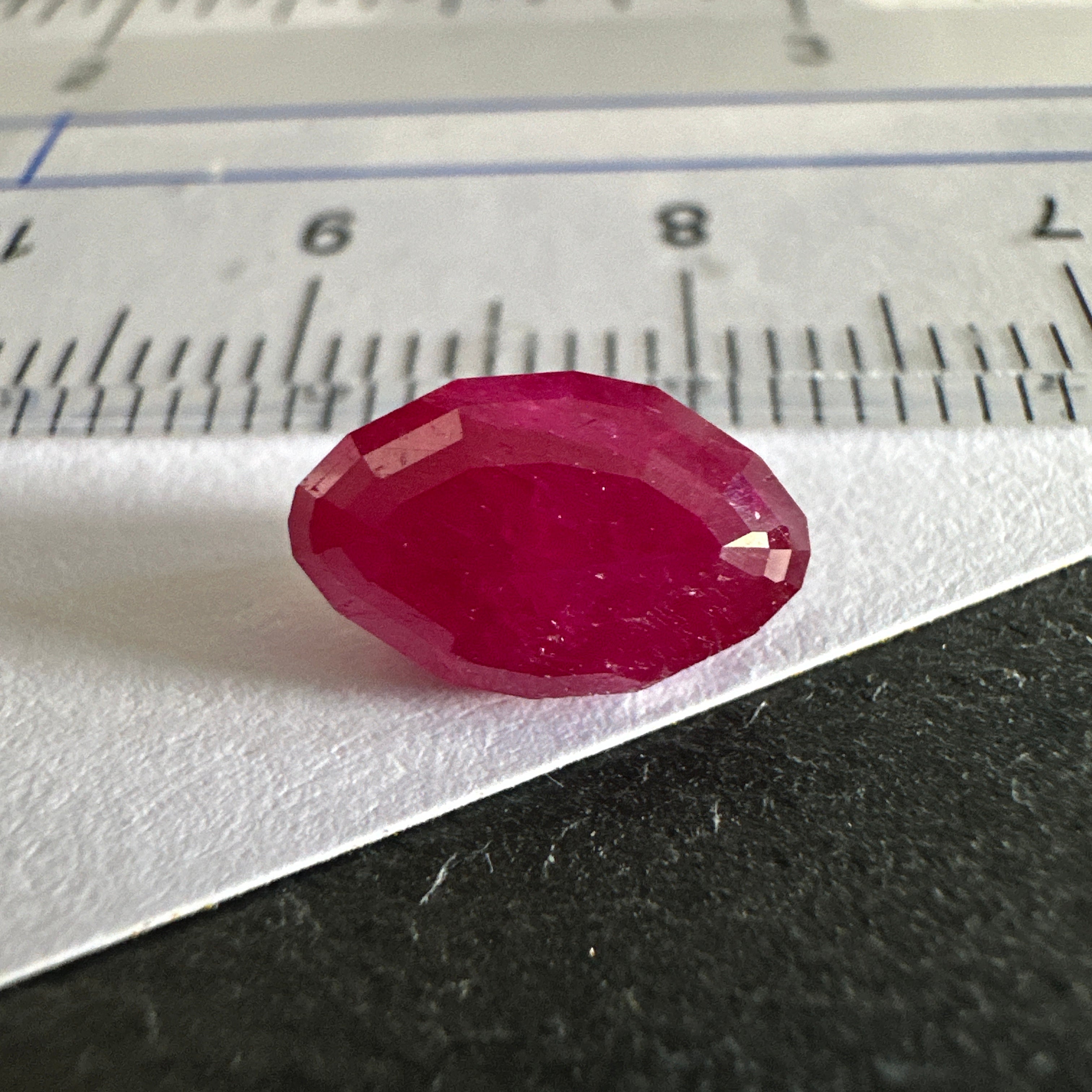 Ruby, 2.79ct, Longido Mines, Tanzania, Untreated Unheated