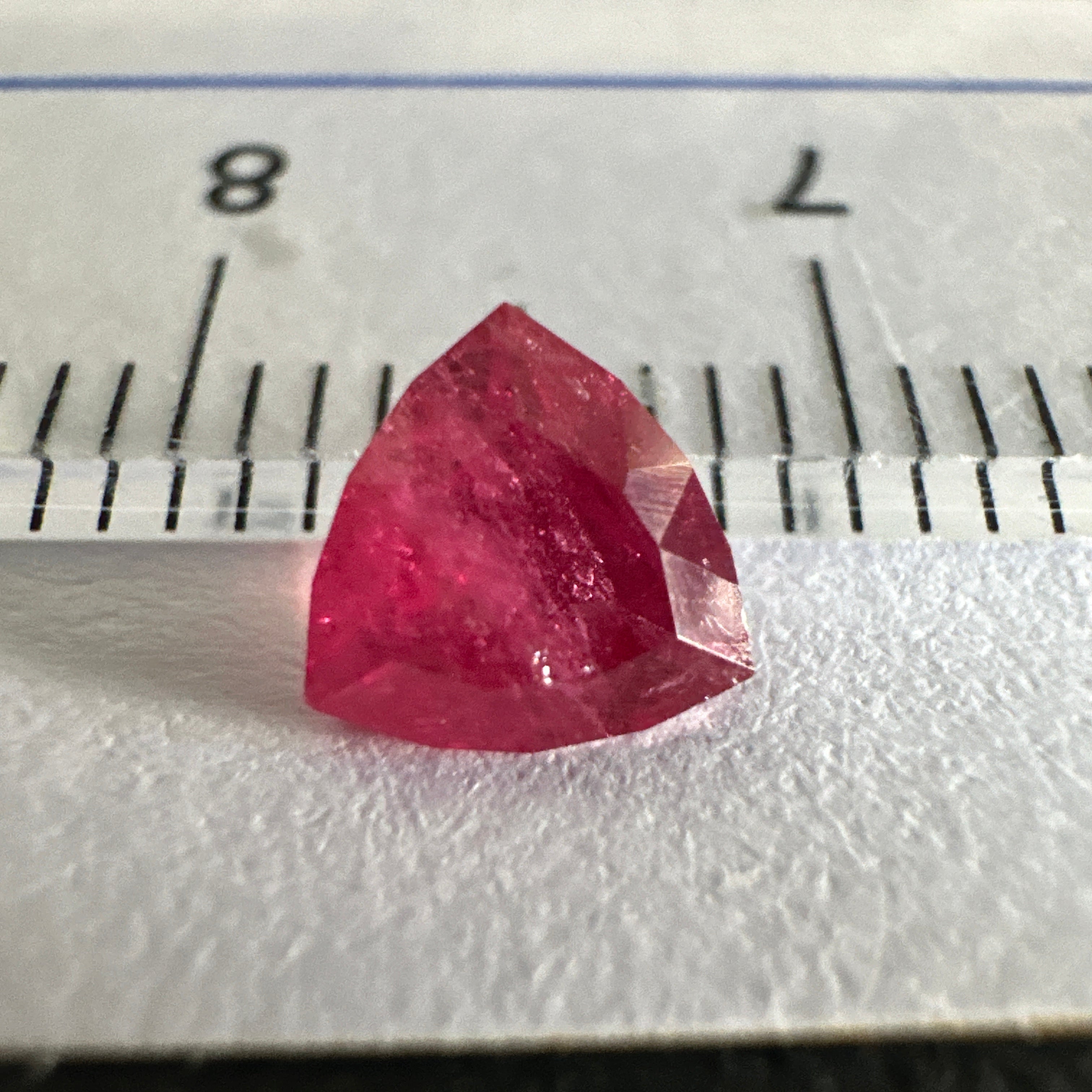 Winza Ruby, 0.65ct, Tanzania, Untreated Unheated