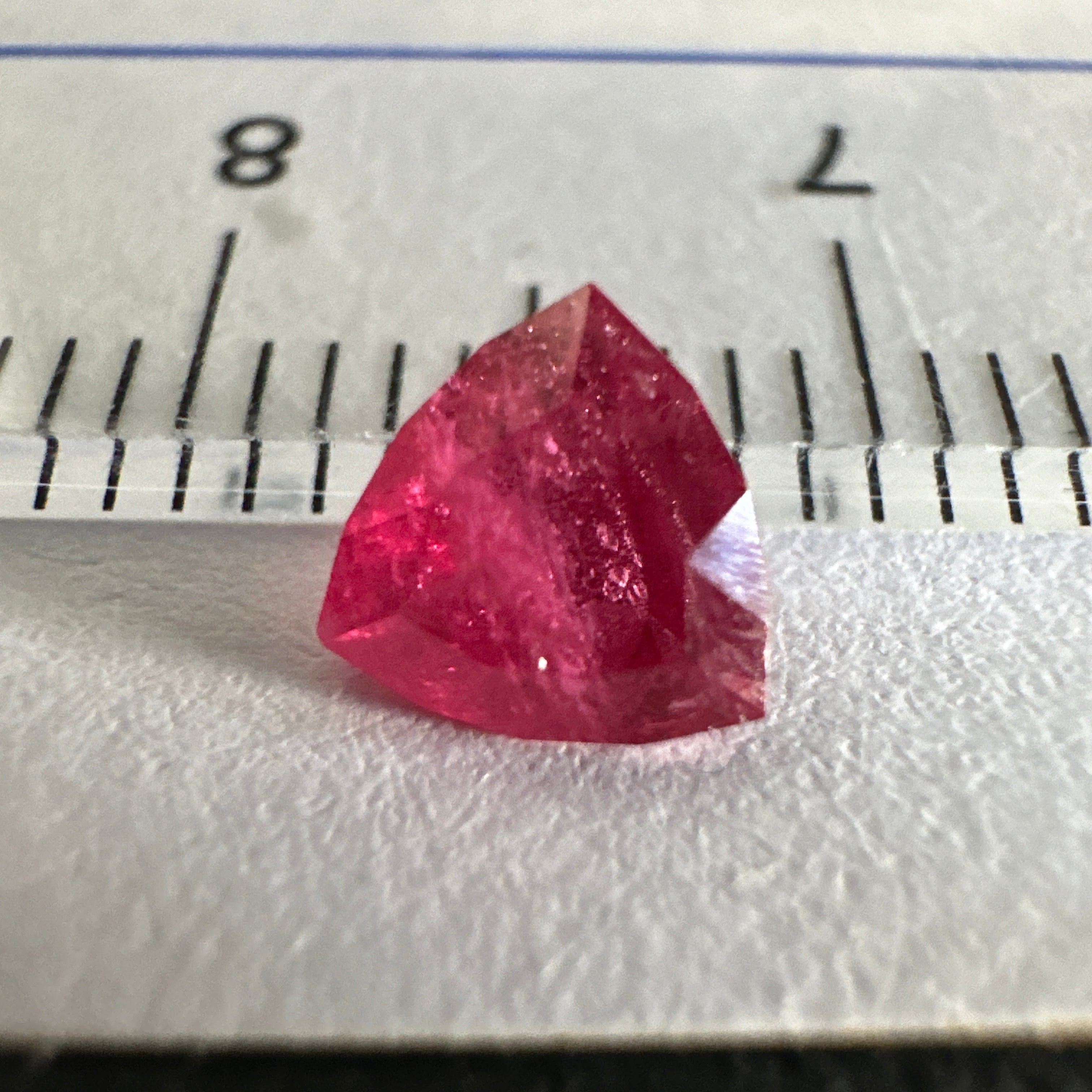 Winza Ruby, 0.65ct, Tanzania, Untreated Unheated