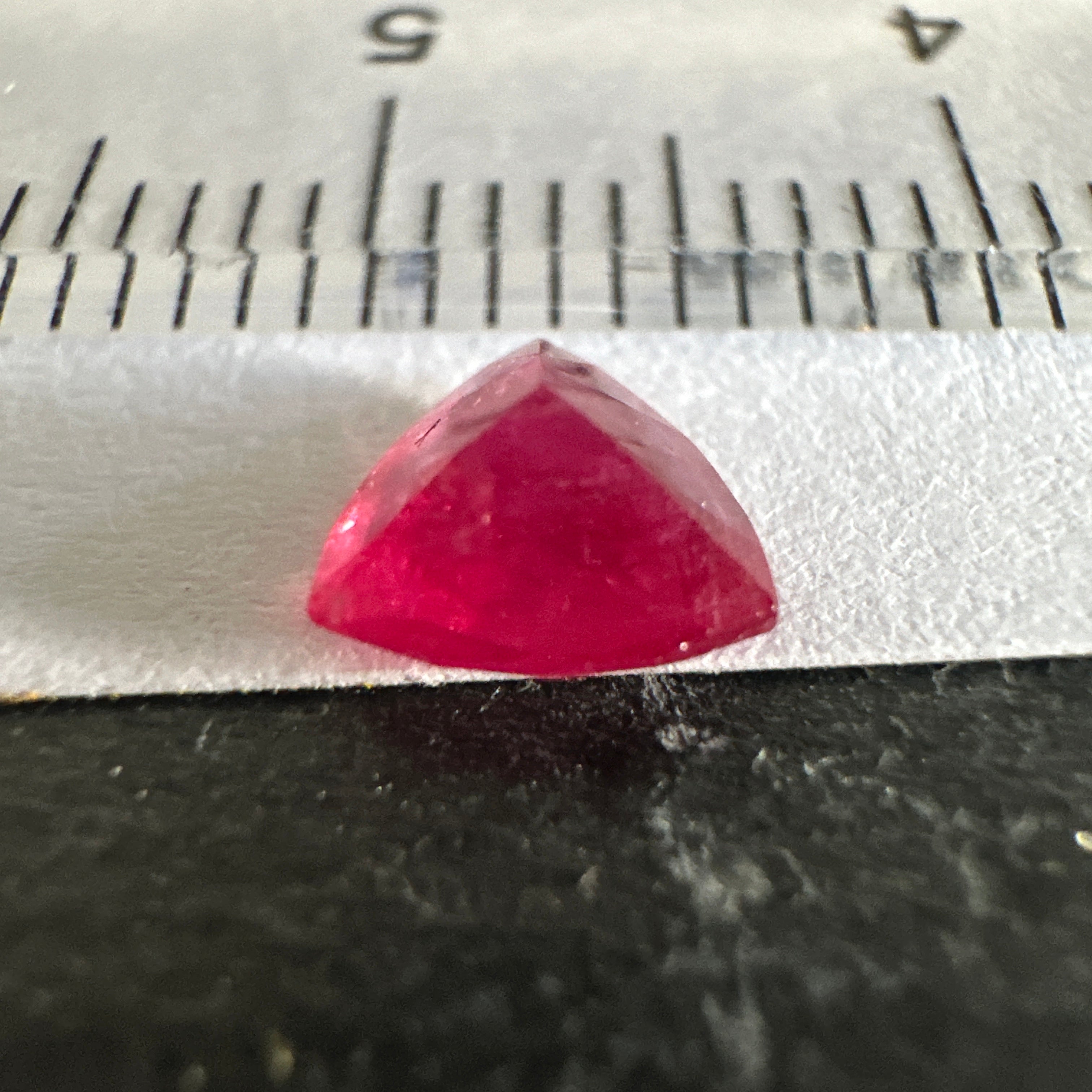 Winza Ruby, 0.65ct, Tanzania, Untreated Unheated