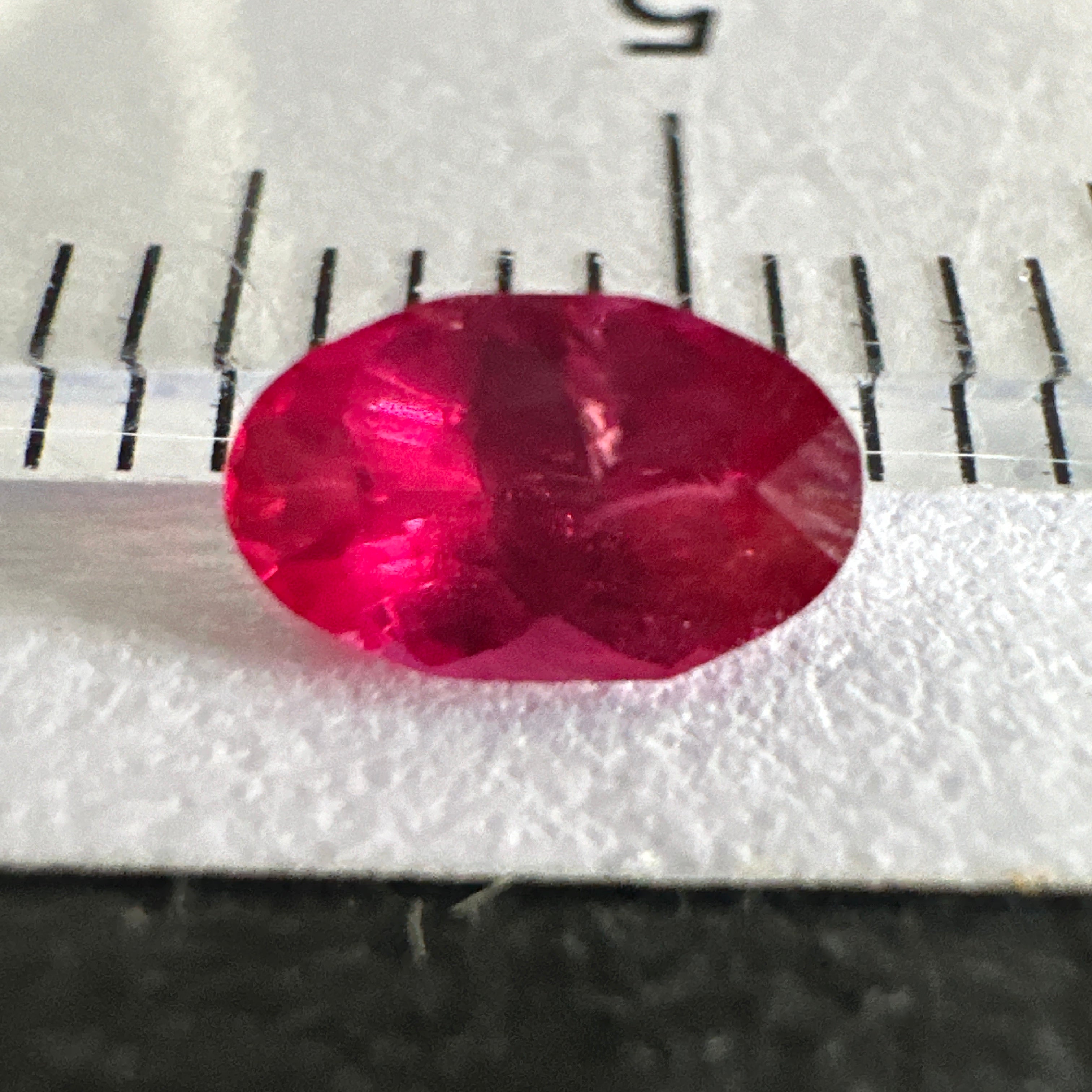 Winza Ruby, 0.37ct, Tanzania, Untreated Unheated