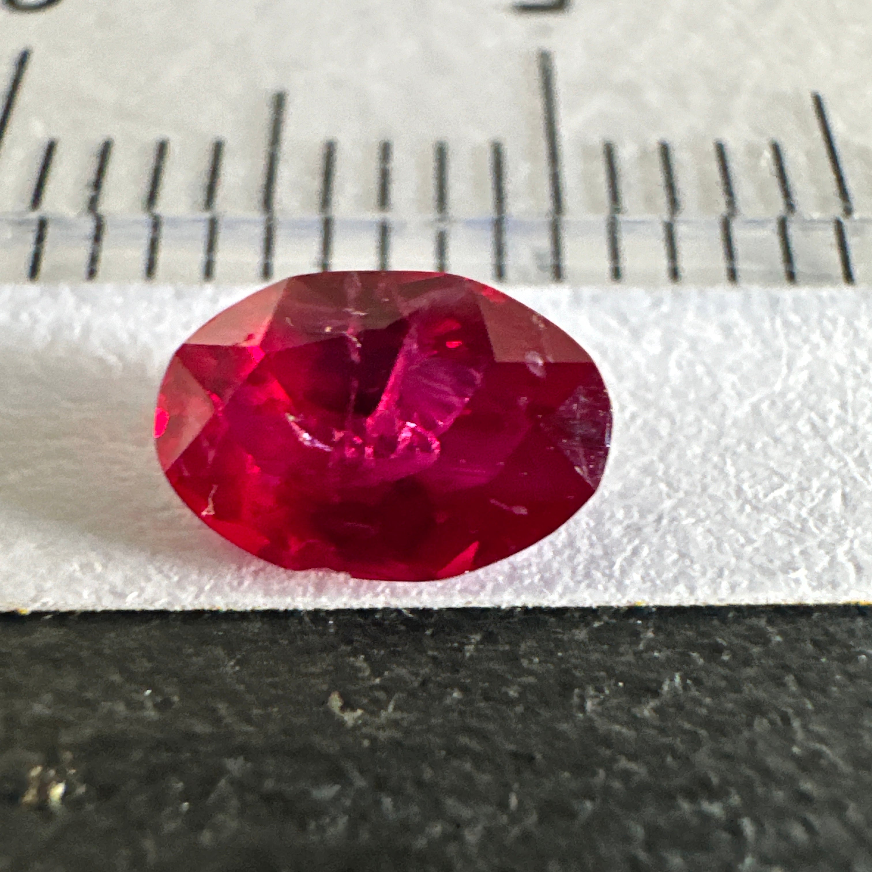 Ruby, 0.60ct, Tanzania, Untreated Unheated