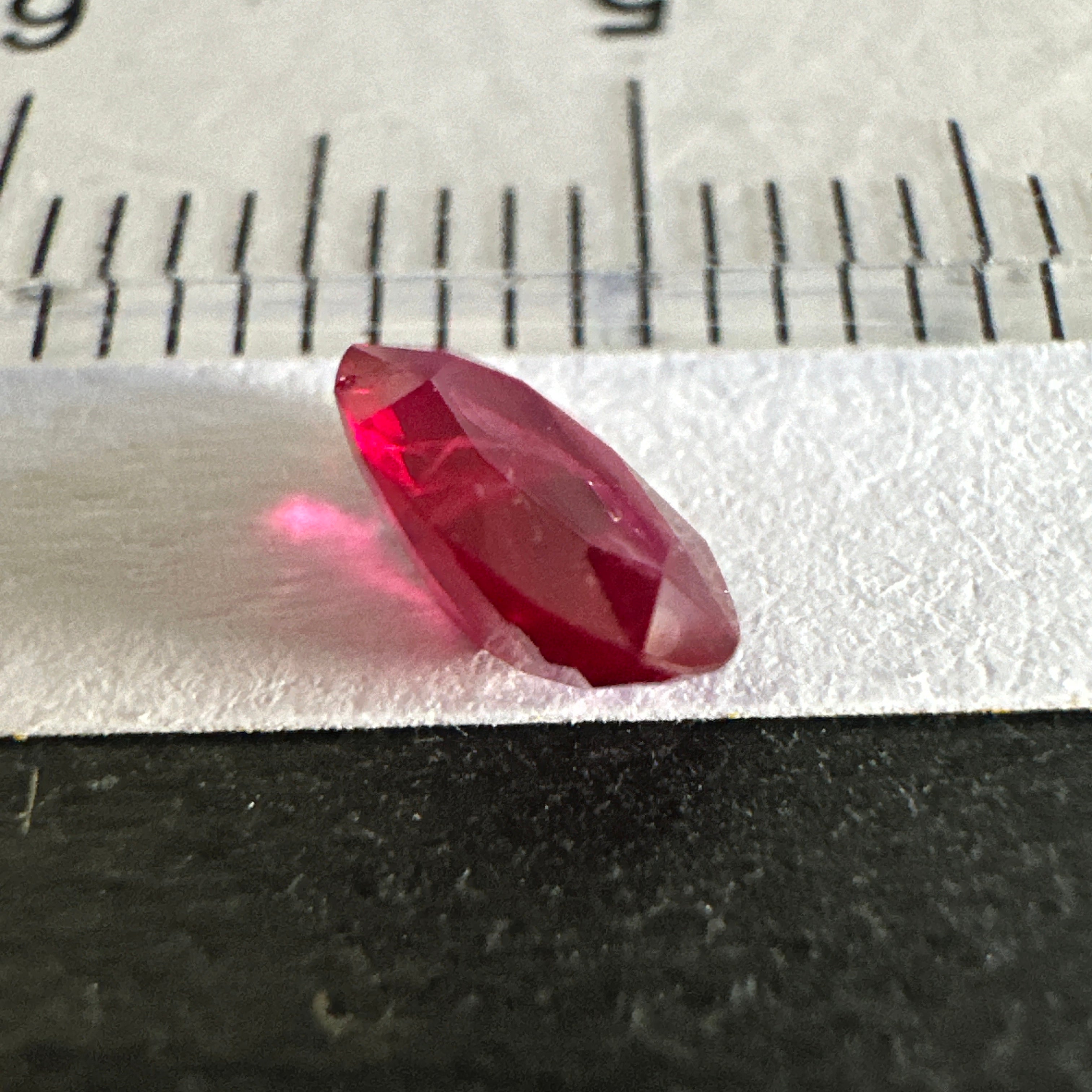 Ruby, 0.60ct, Tanzania, Untreated Unheated