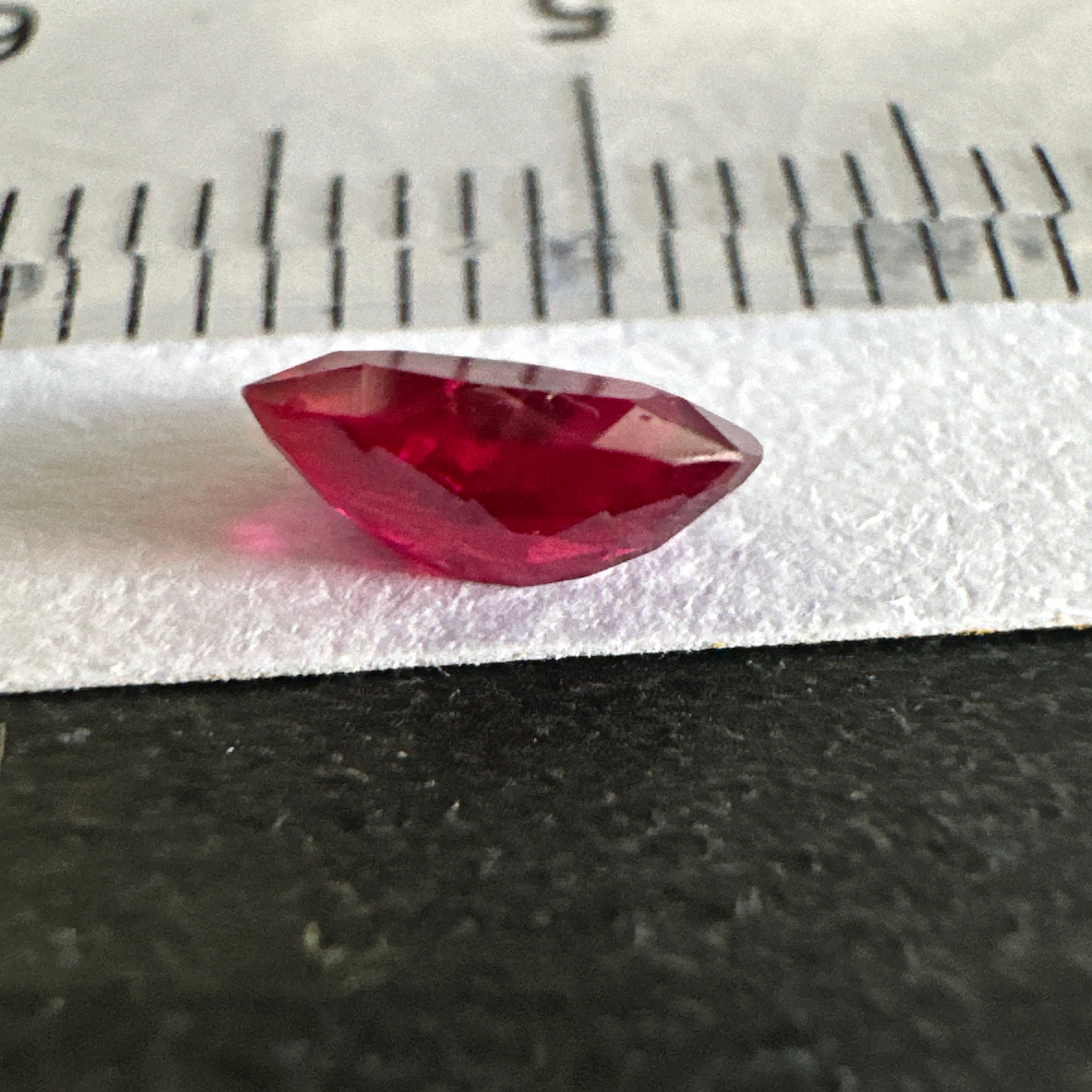 Ruby, 0.60ct, Tanzania, Untreated Unheated