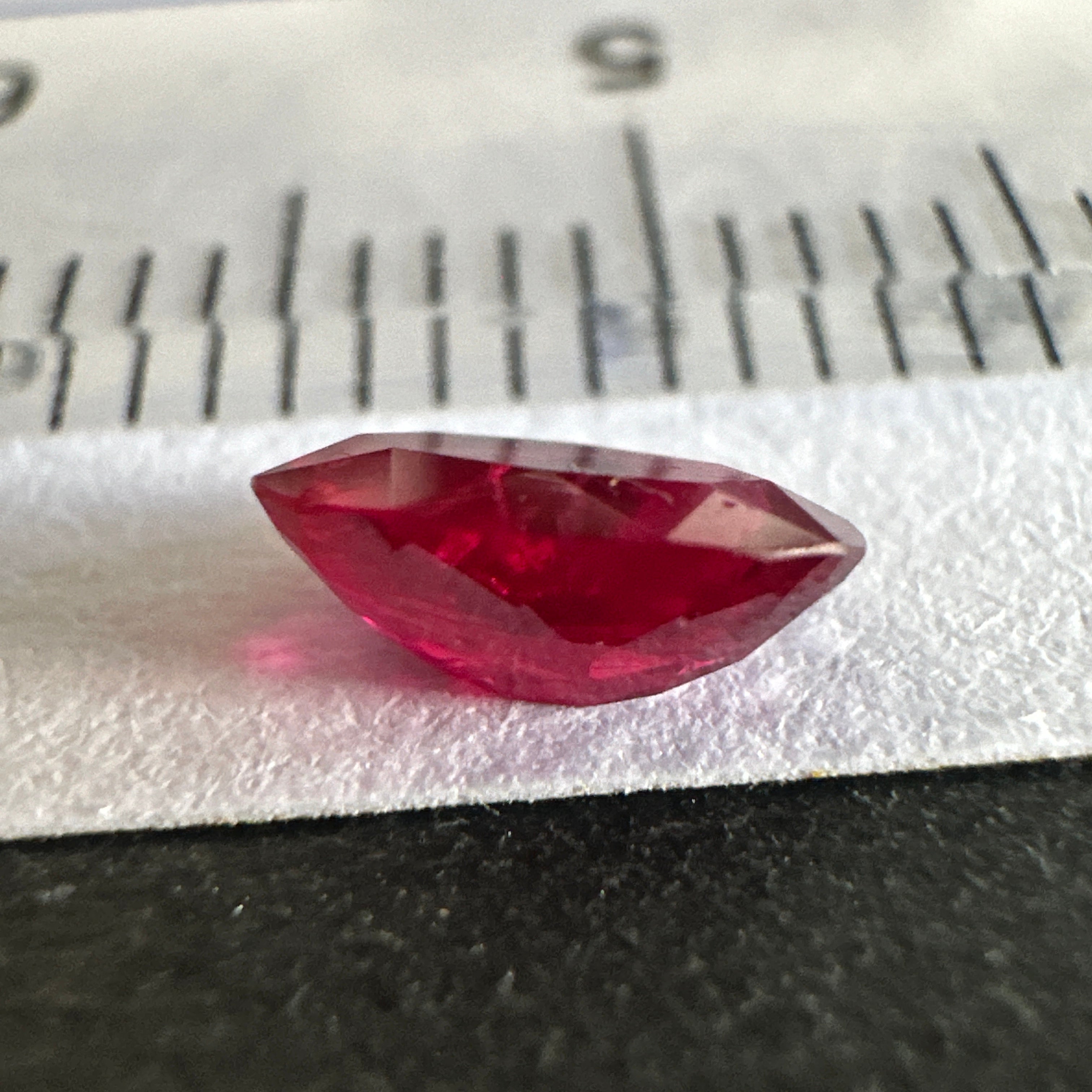 Ruby, 0.60ct, Tanzania, Untreated Unheated