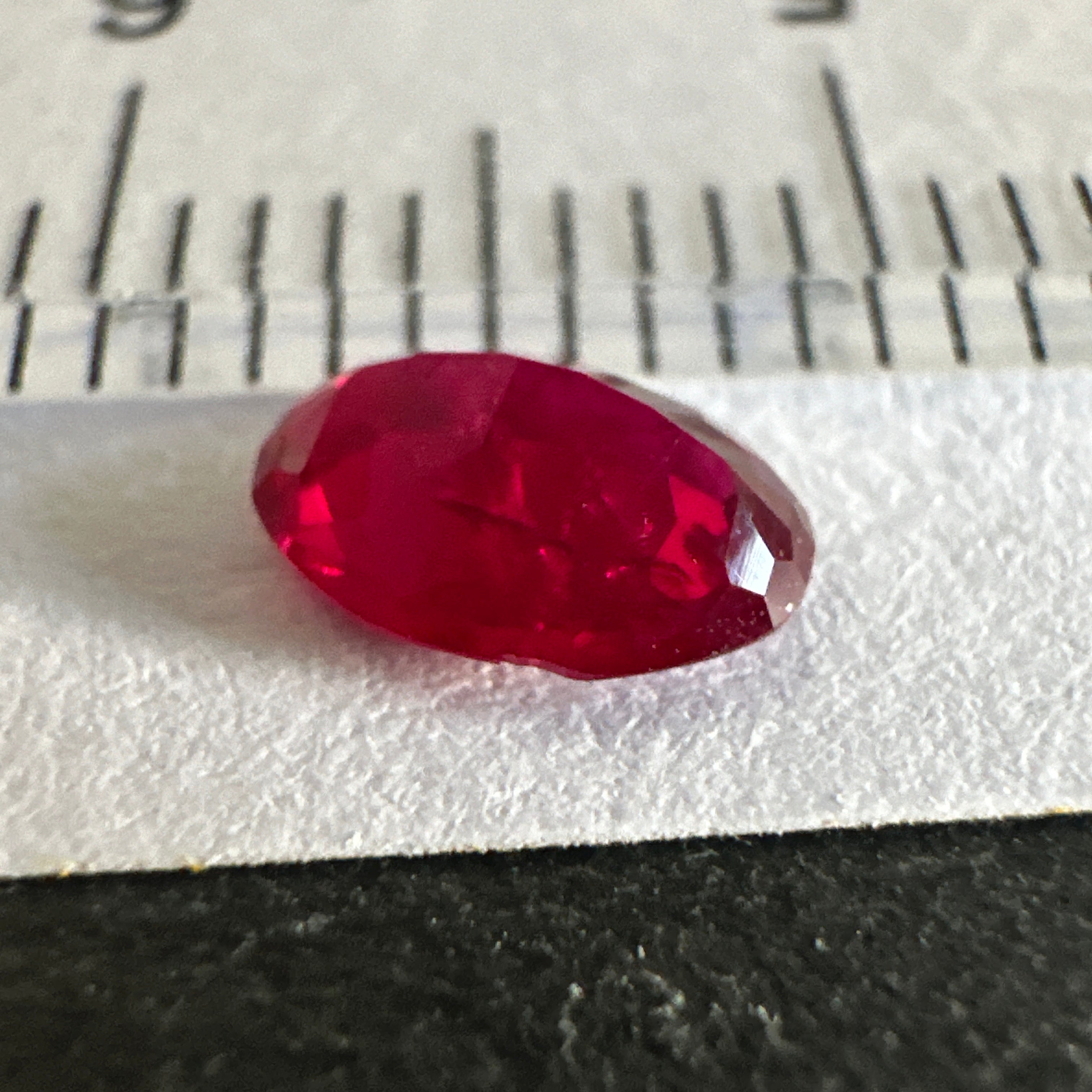 Ruby, 0.60ct, Tanzania, Untreated Unheated