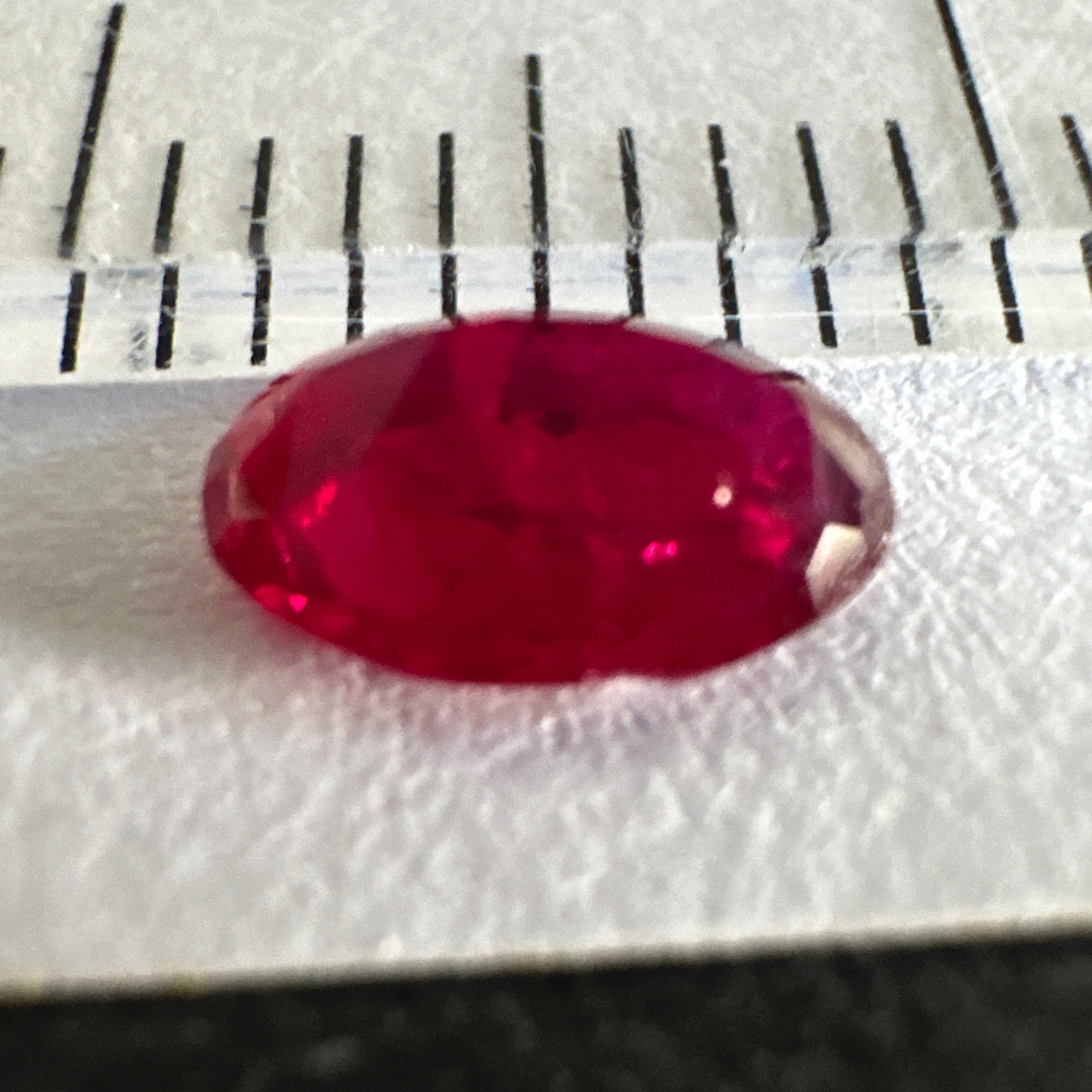 Ruby, 0.60ct, Tanzania, Untreated Unheated