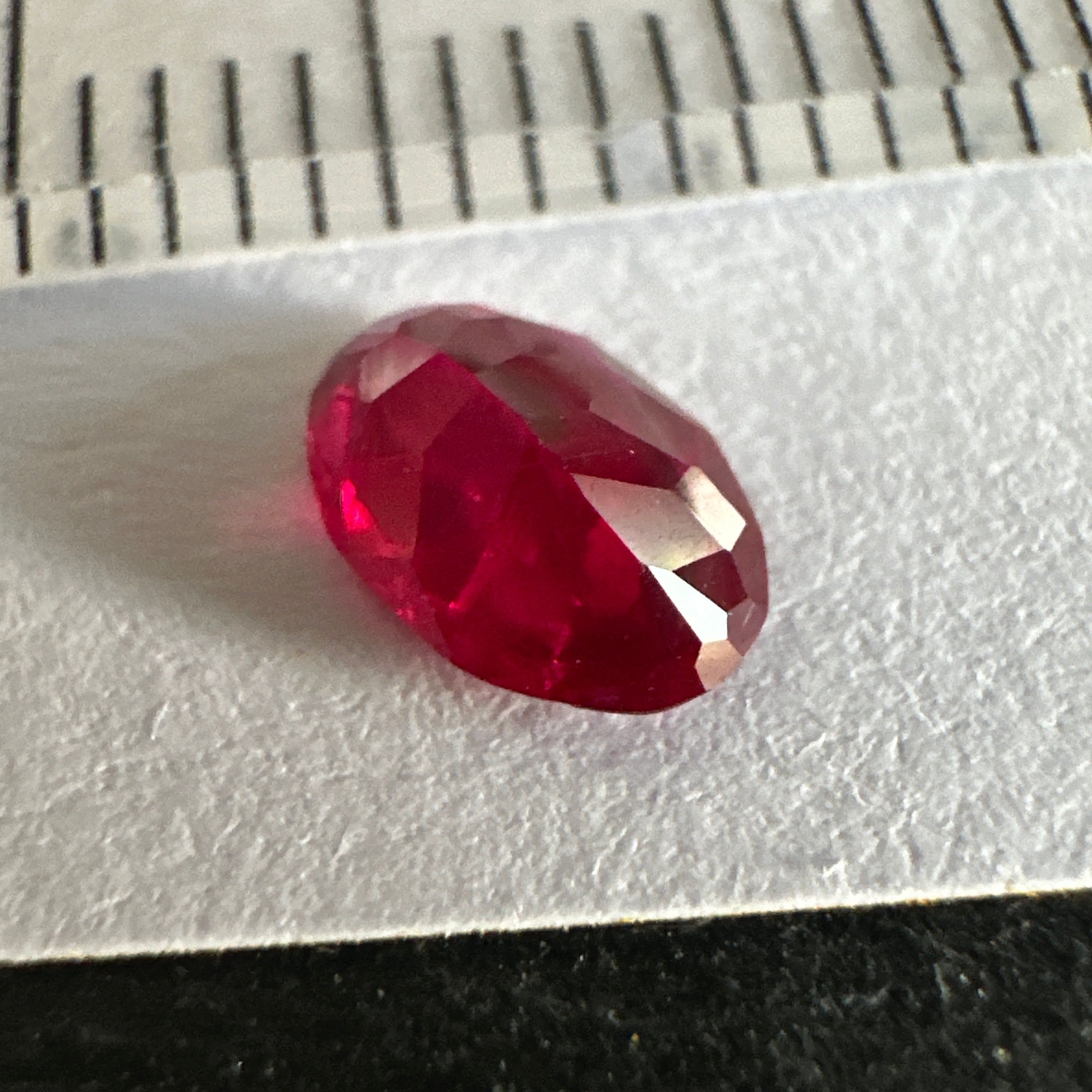 Ruby, 0.60ct, Tanzania, Untreated Unheated