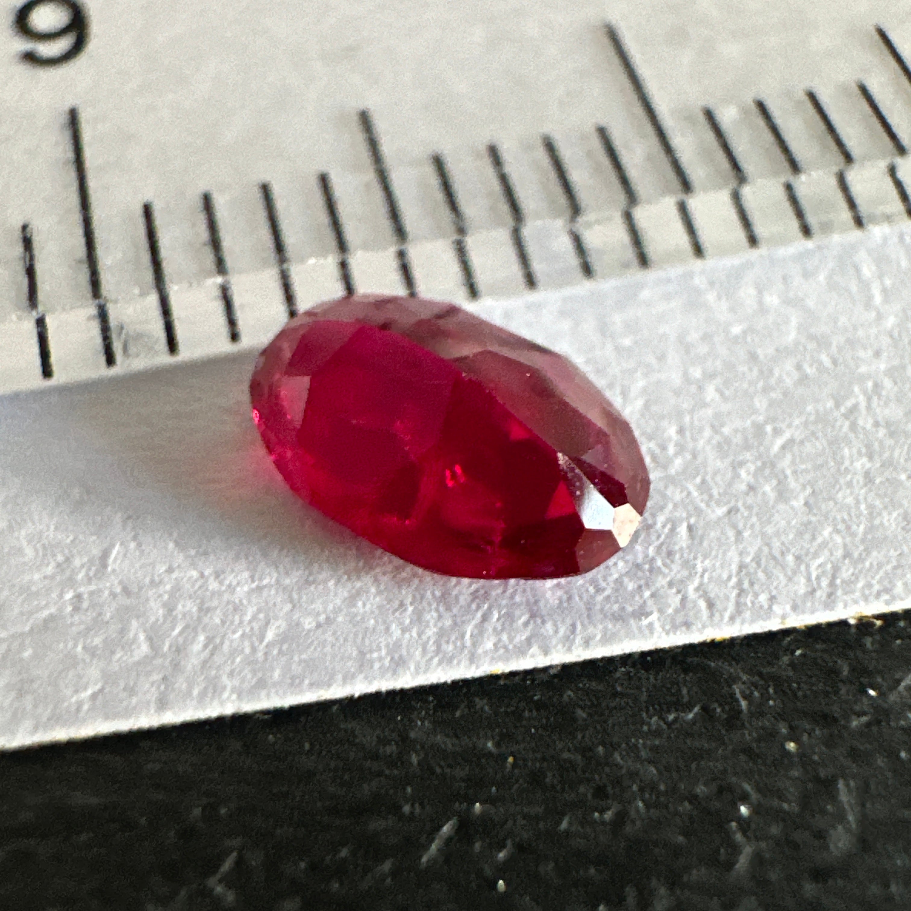 Ruby, 0.60ct, Tanzania, Untreated Unheated