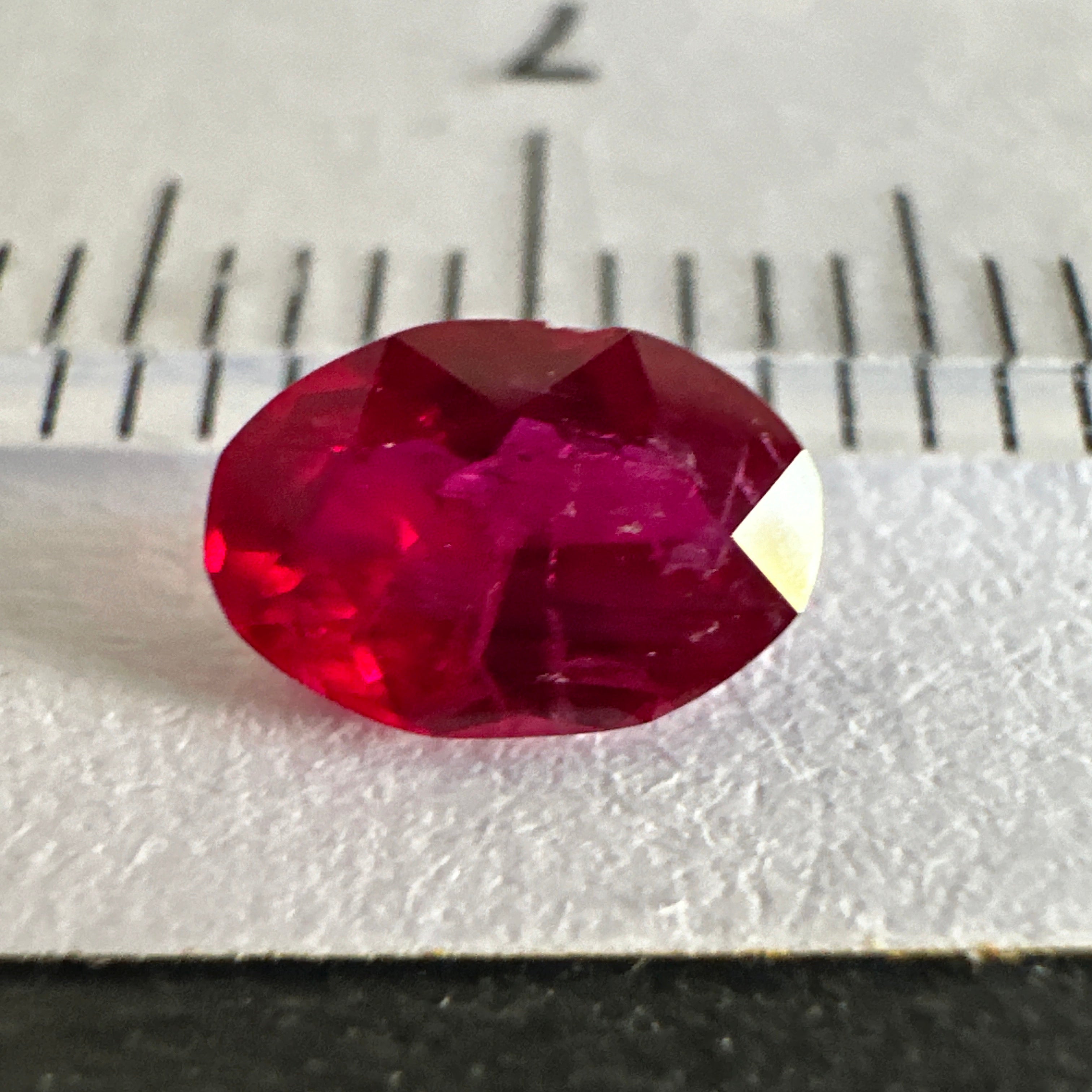 Ruby, 0.60ct, Tanzania, Untreated Unheated