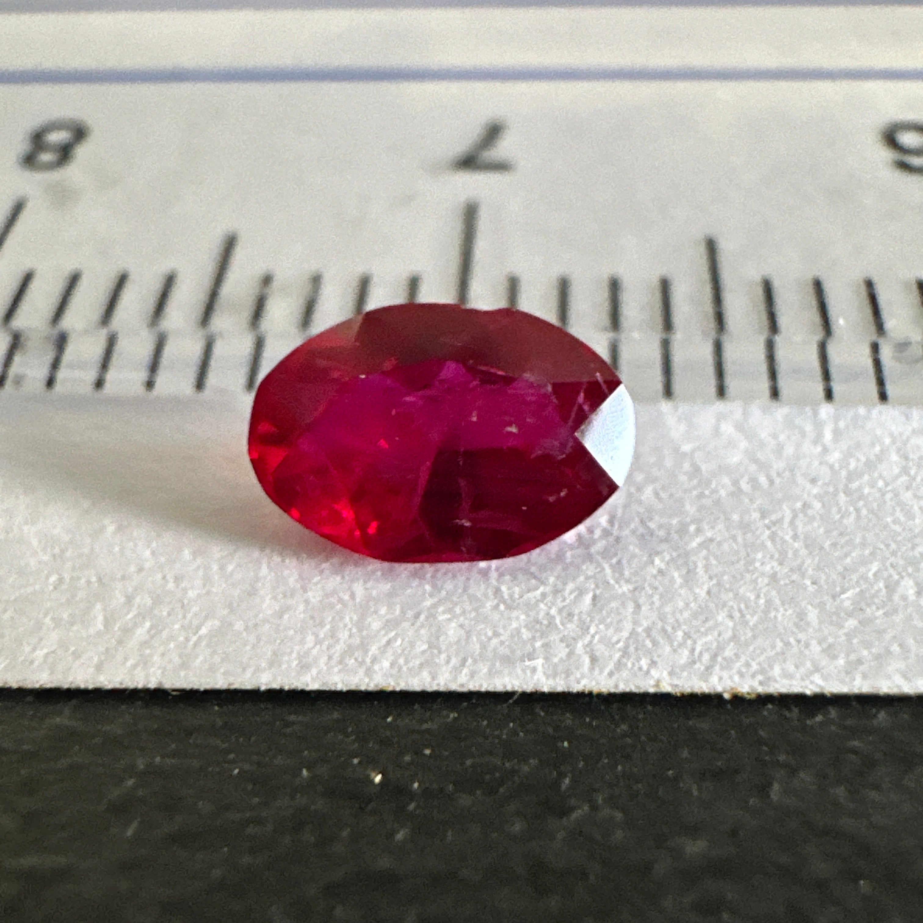 Ruby, 0.60ct, Tanzania, Untreated Unheated