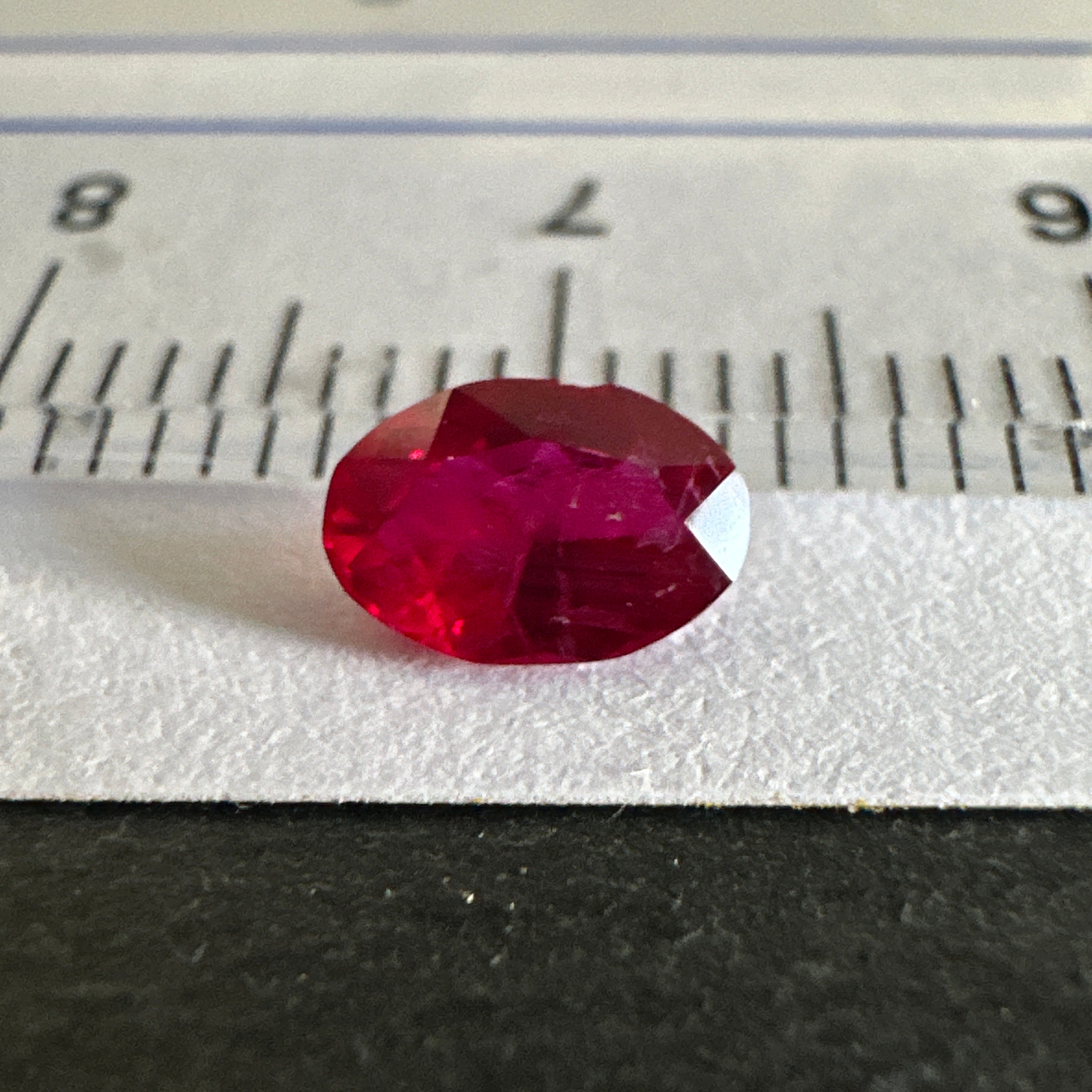 Ruby, 0.60ct, Tanzania, Untreated Unheated