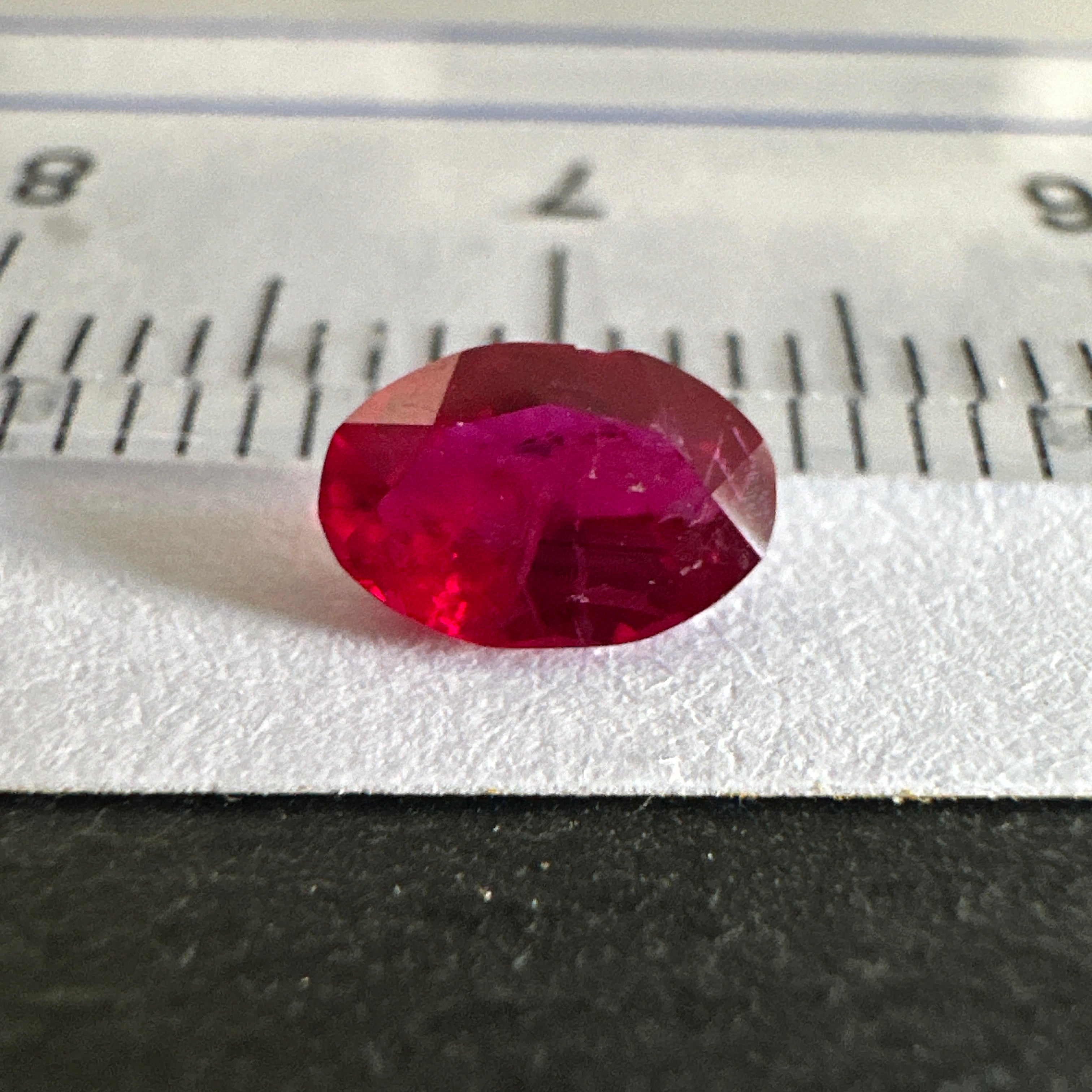 Ruby, 0.60ct, Tanzania, Untreated Unheated