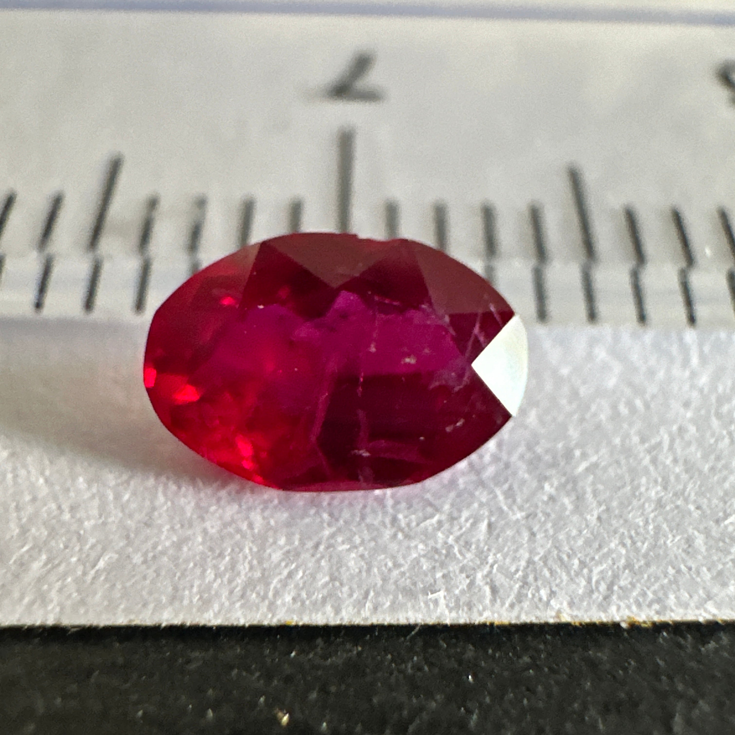 Ruby, 0.60ct, Tanzania, Untreated Unheated