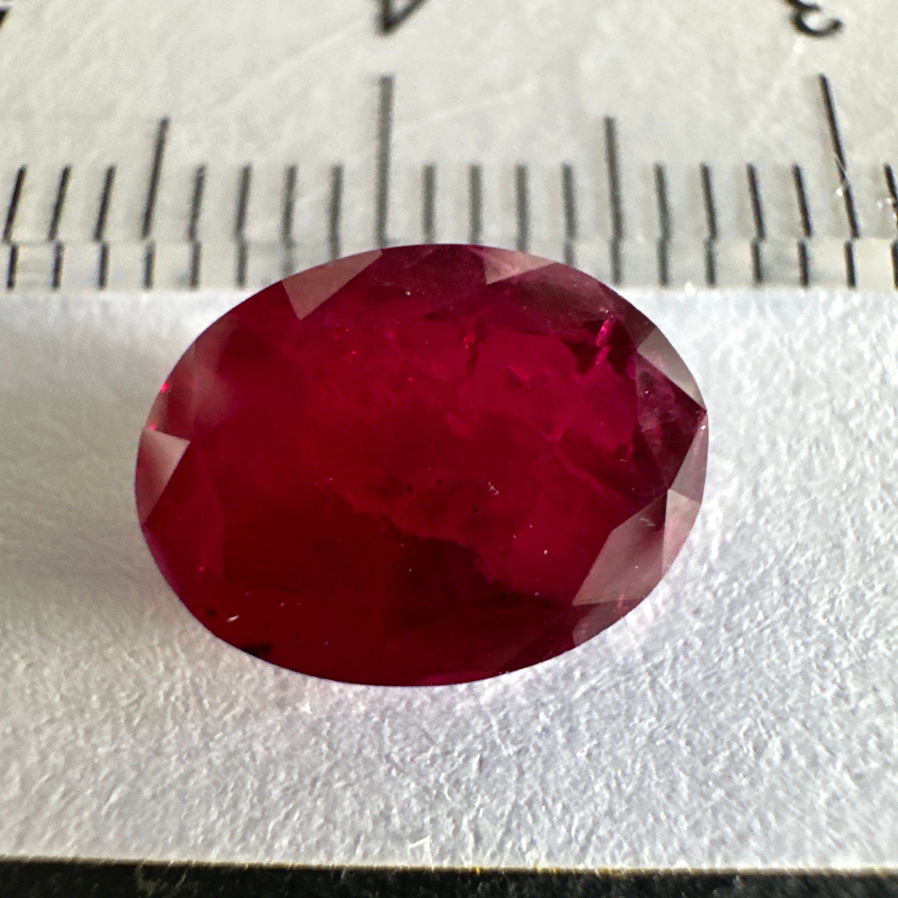 Ruby, 2.89ct, Longido, Tanzania, Untreated Unheated