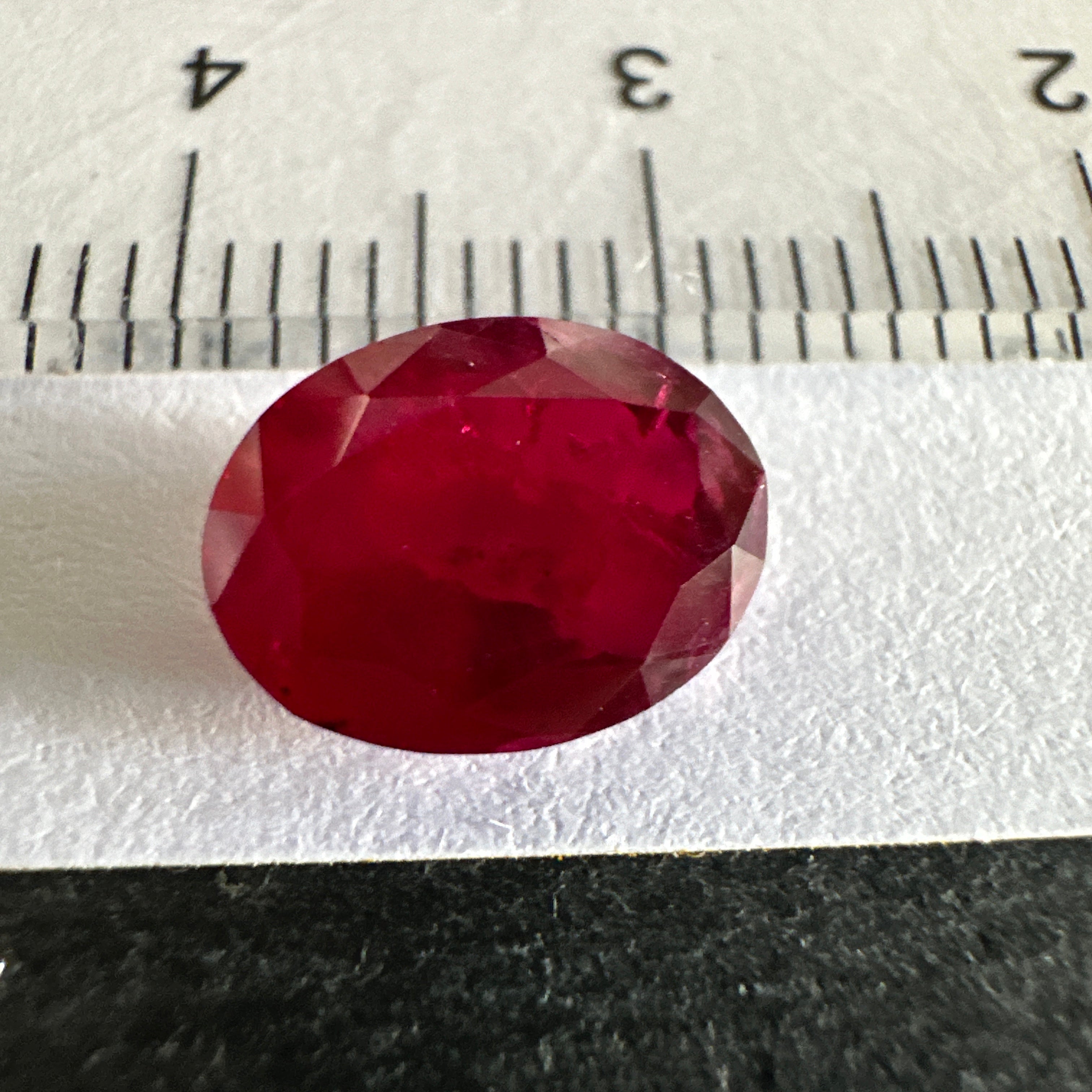 Ruby, 2.89ct, Longido, Tanzania, Untreated Unheated