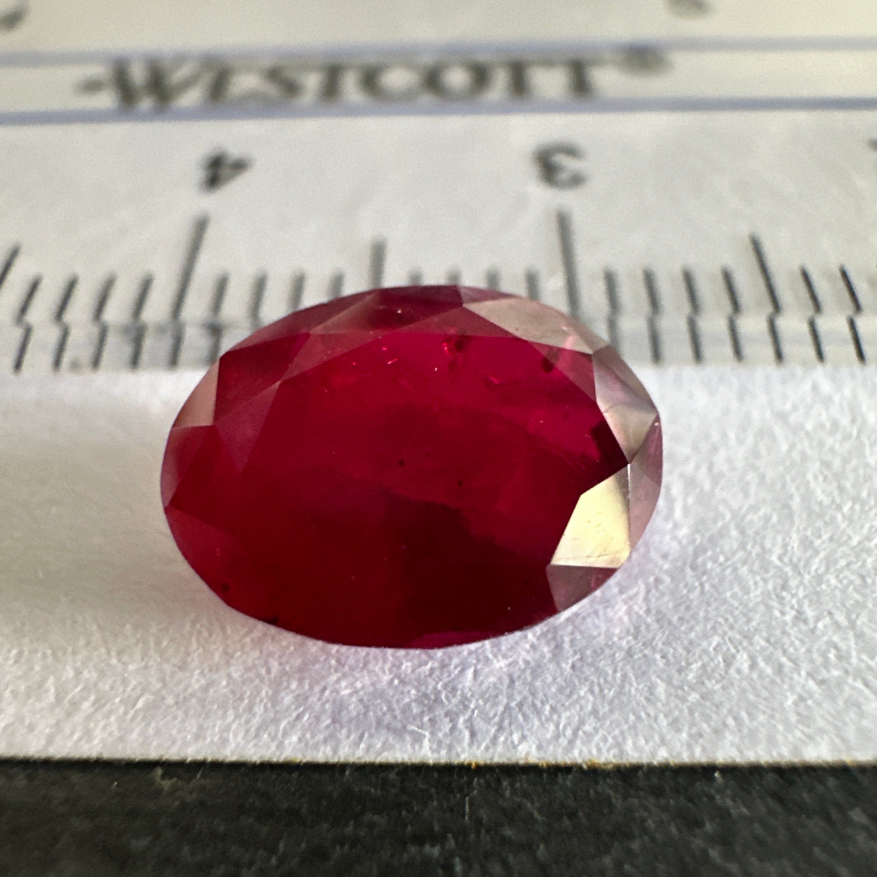 Ruby, 2.89ct, Longido, Tanzania, Untreated Unheated