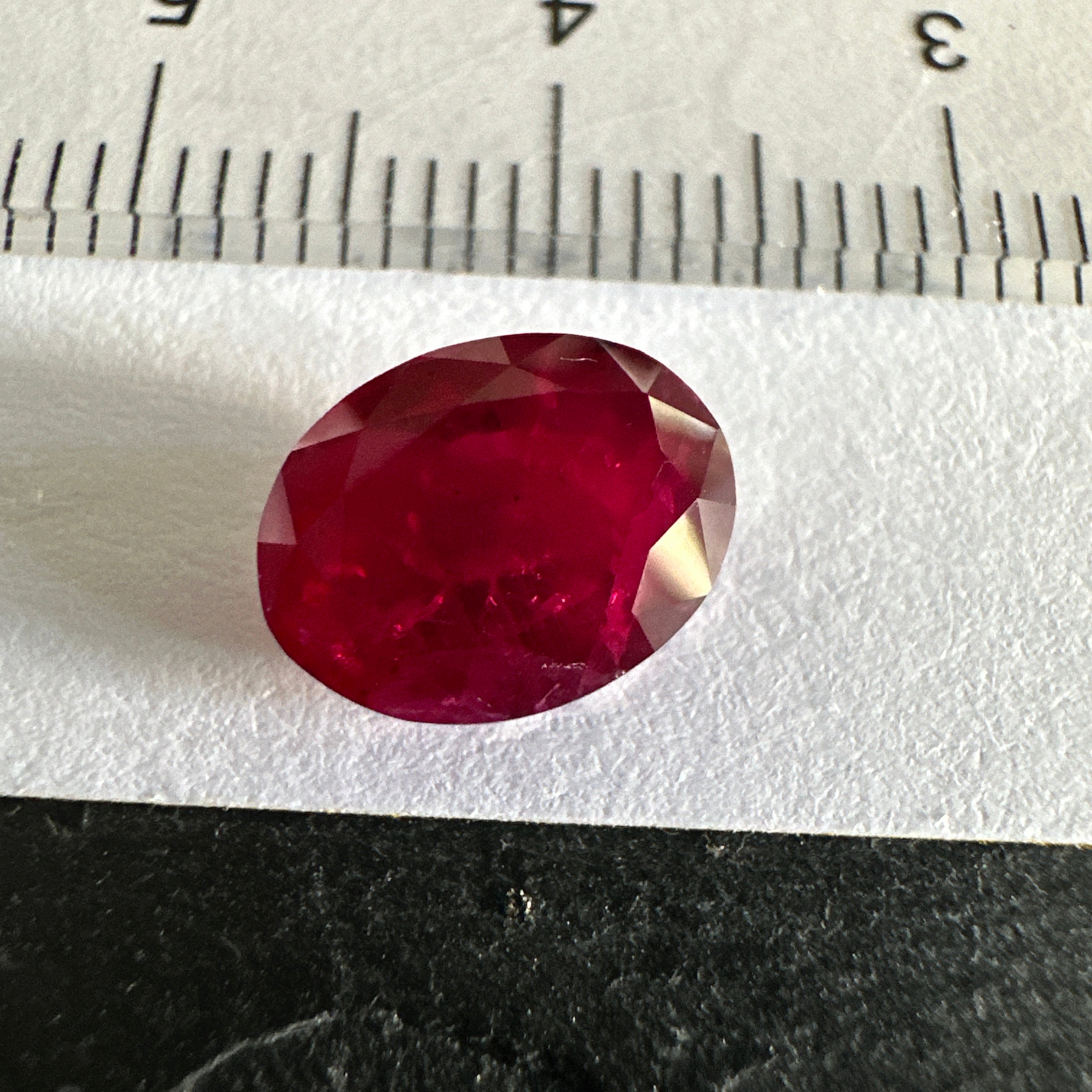 Ruby, 2.89ct, Longido, Tanzania, Untreated Unheated